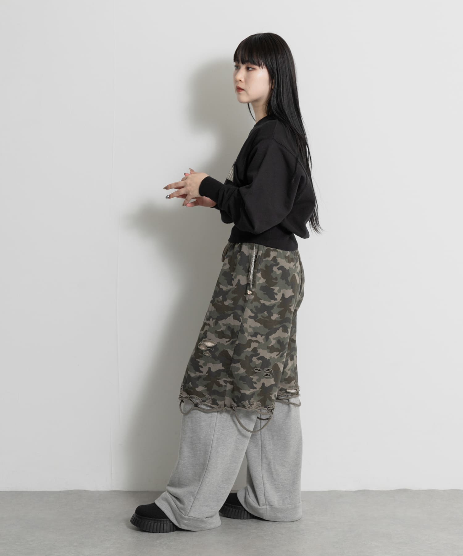 身長 : 156cm サイズ : Free