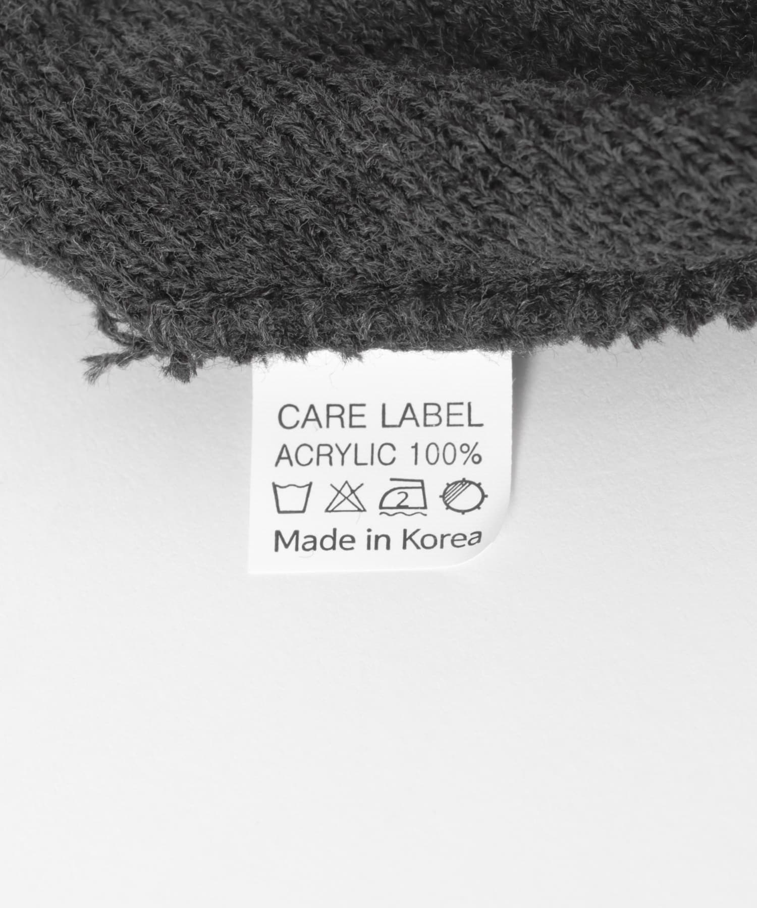 neith.tokyo　Metal Studs Beanie Gray Free