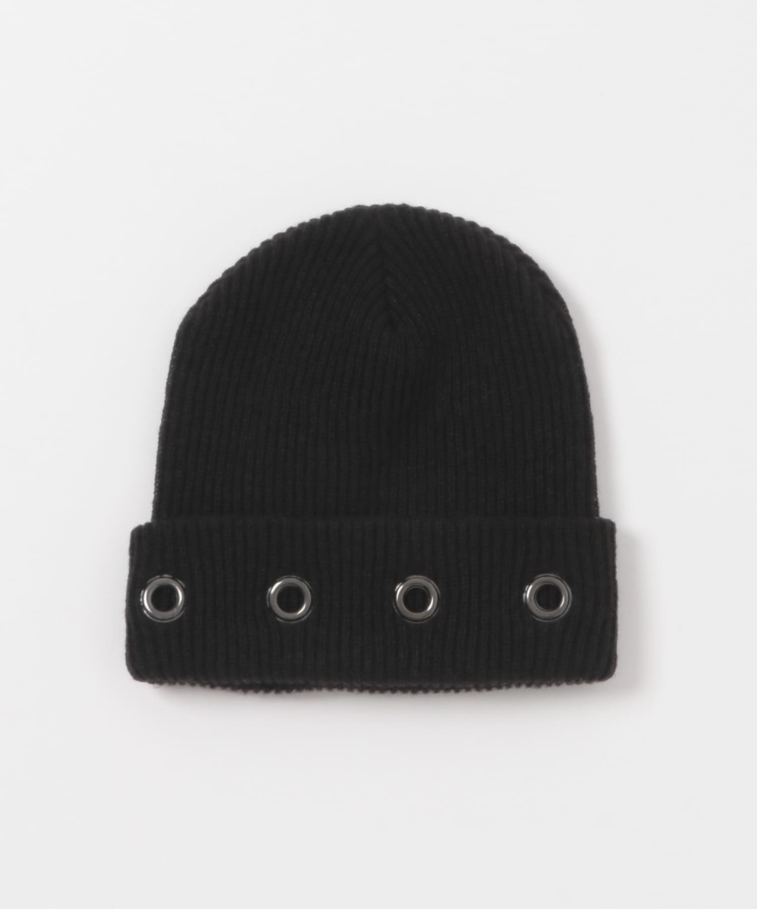 neith.tokyo　Eyelet Beanie Black Free