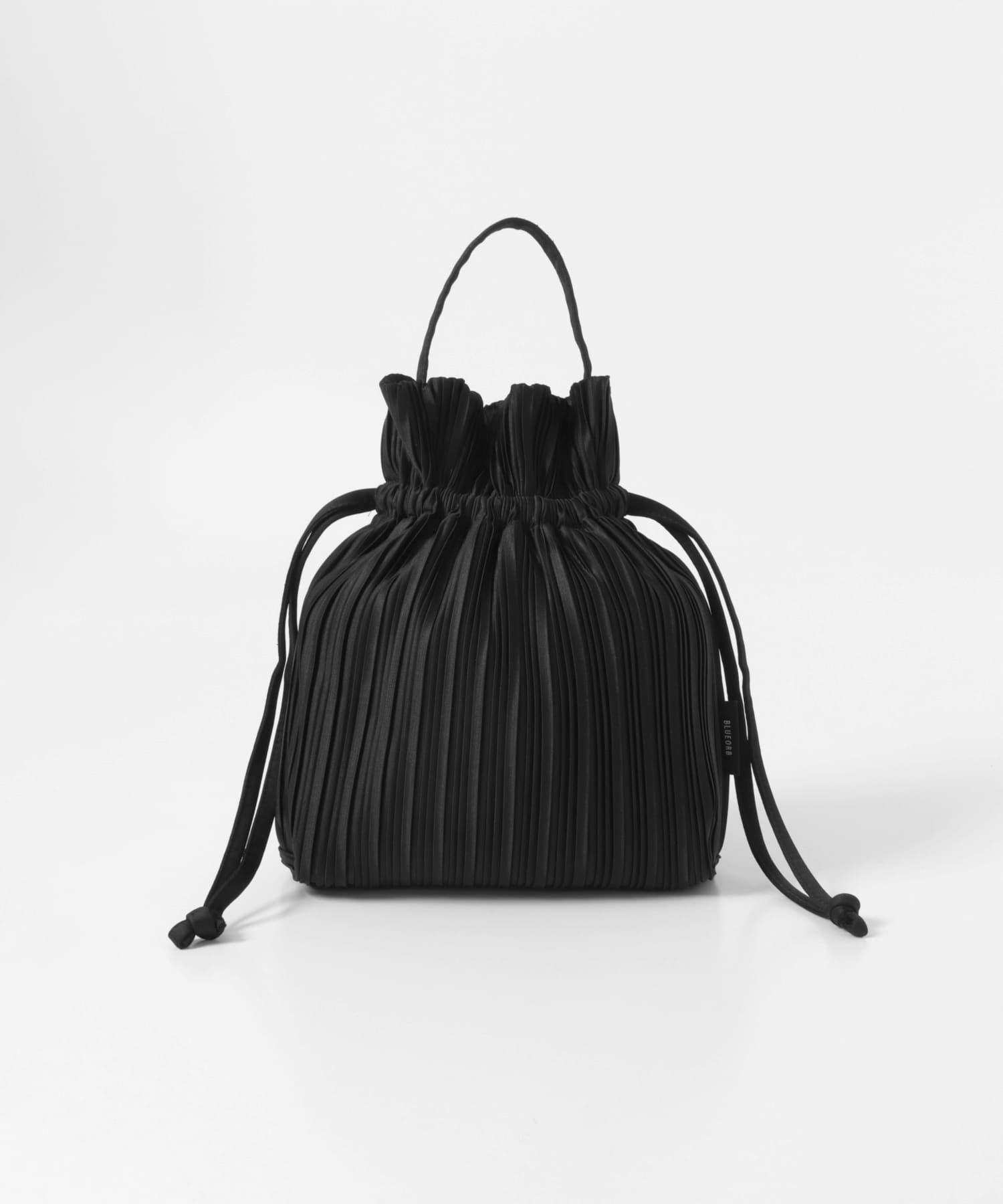BLUEORB　Two Way Ribbon Tote Bag BLACK One