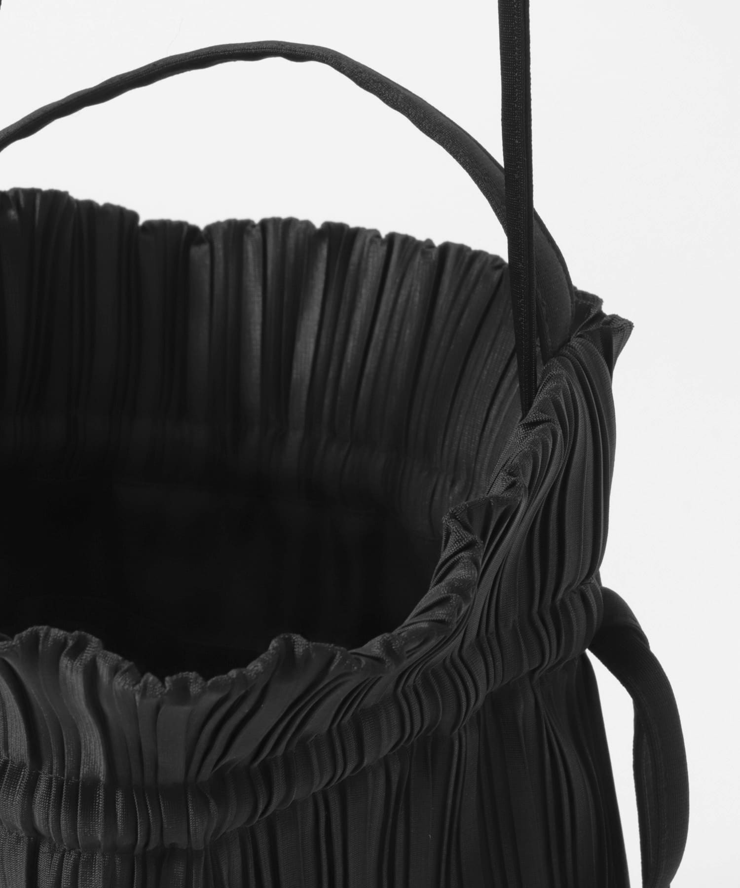 BLUEORB　Two Way Ribbon Tote Bag BLACK One