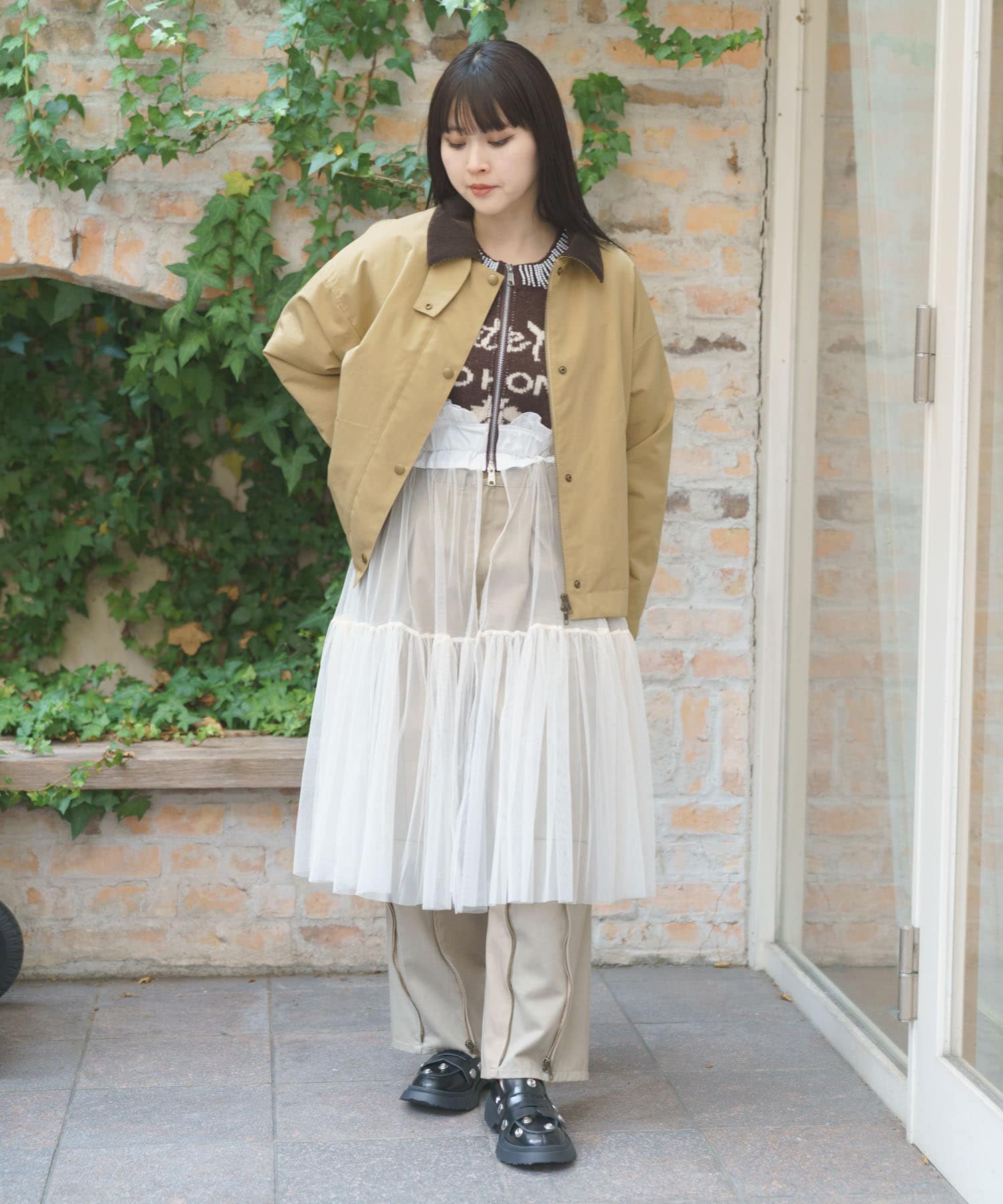 身長 : 156cm サイズ : FREE