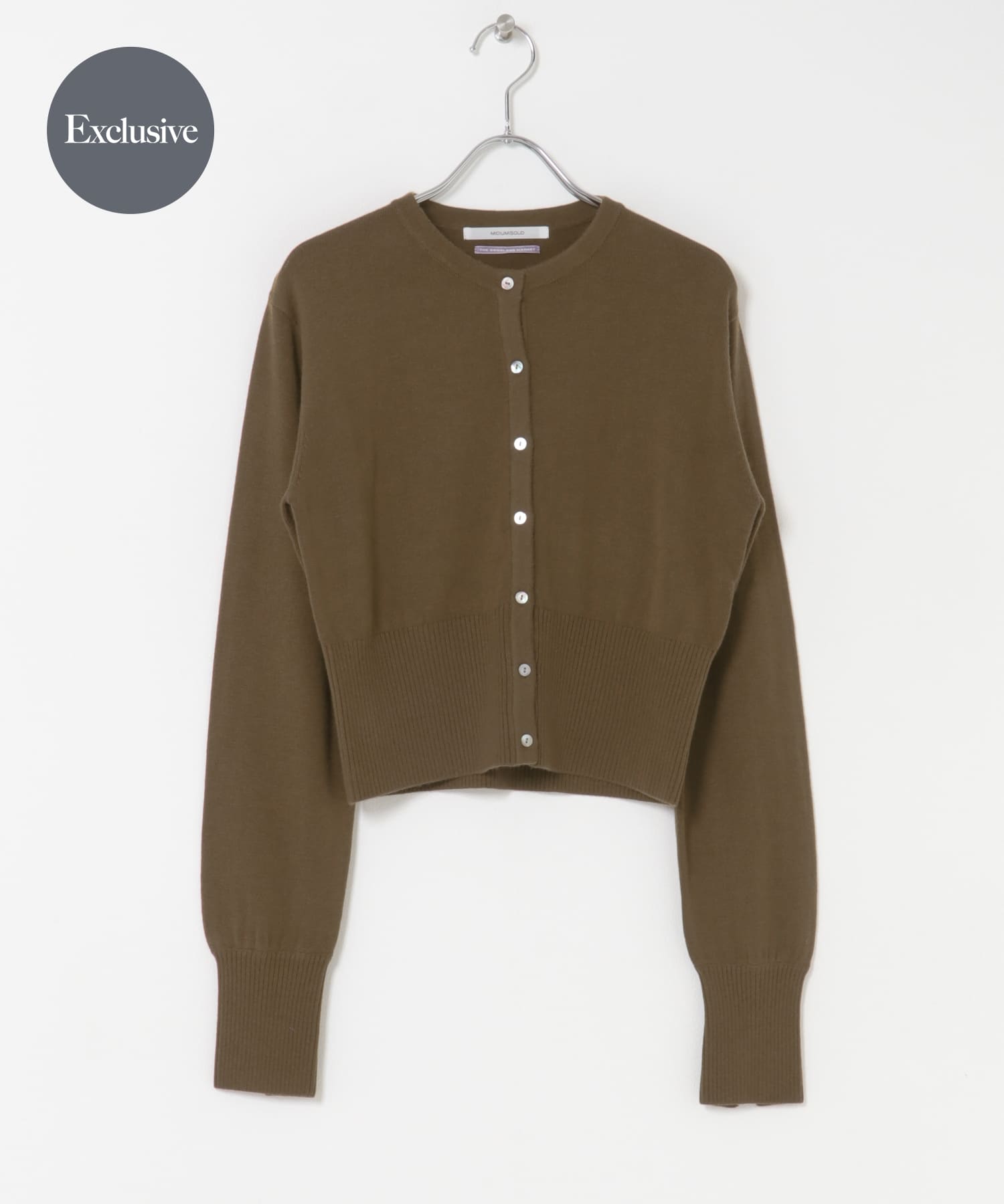 MIDIUMISOLID×THE GOODLAND MARKET　crew neck shortC/D