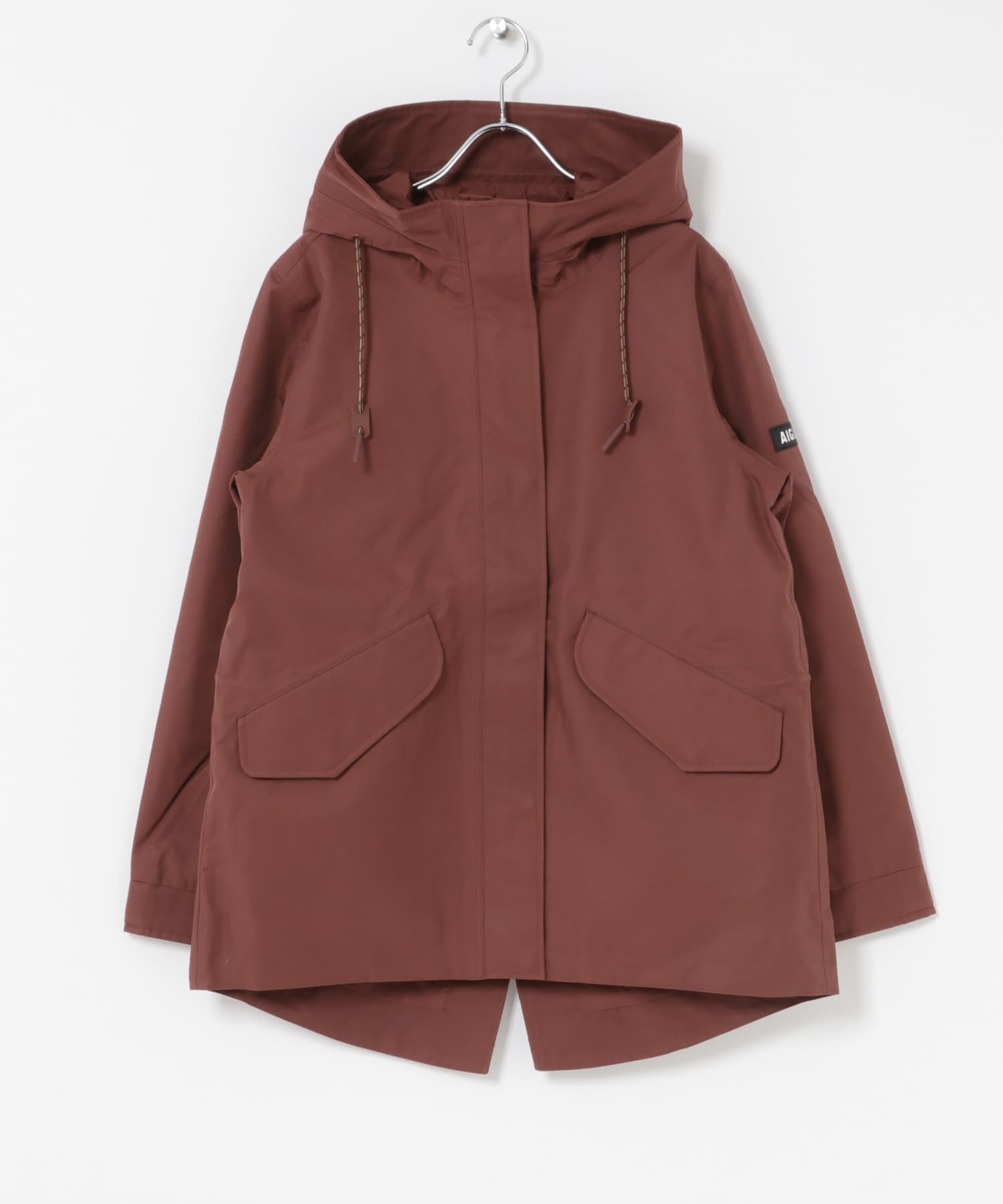 AIGLE　透湿防水 フーデッドジャケット