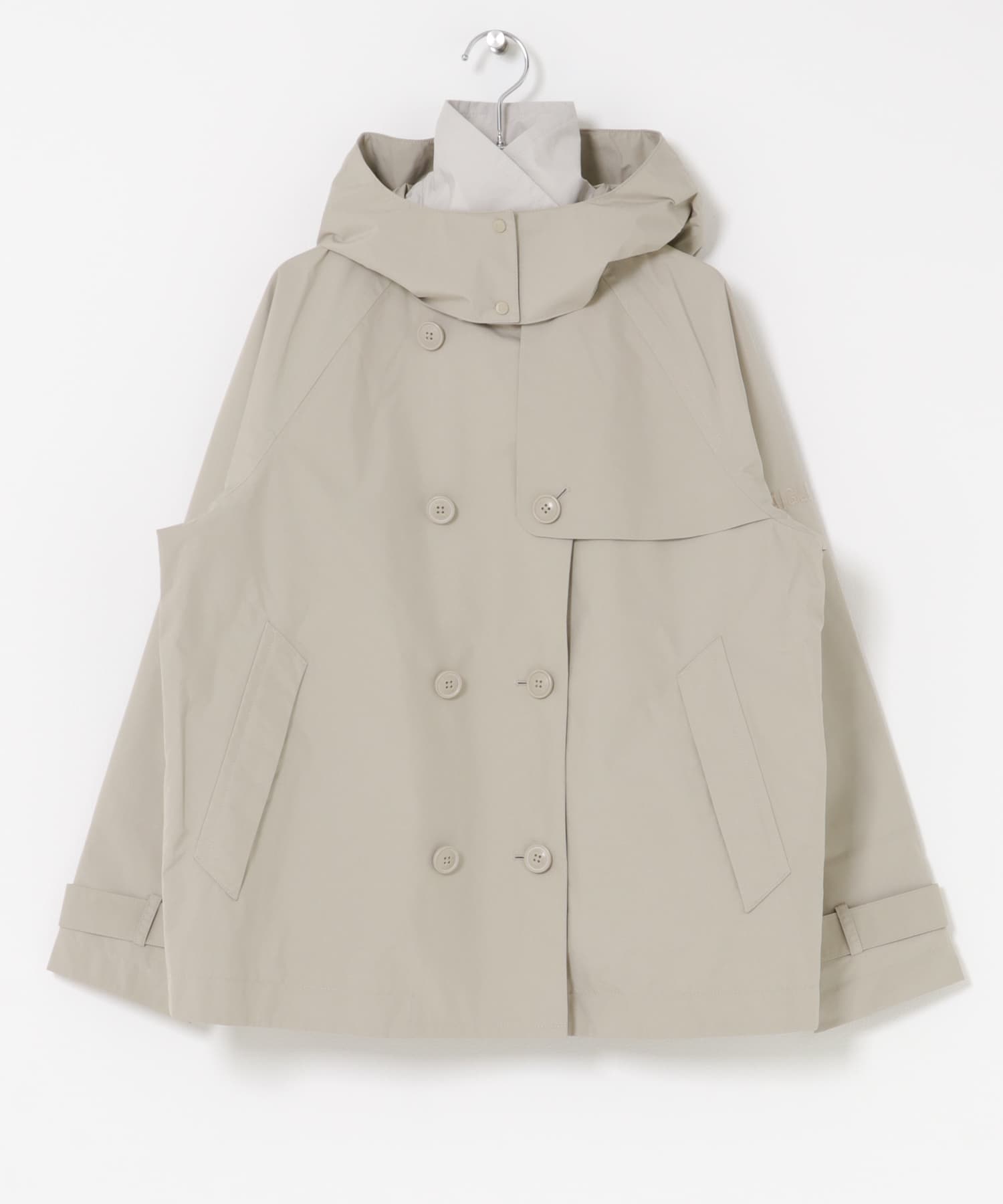 AIGLE　ゴアテックス 2レイヤー ショートトレンチコート