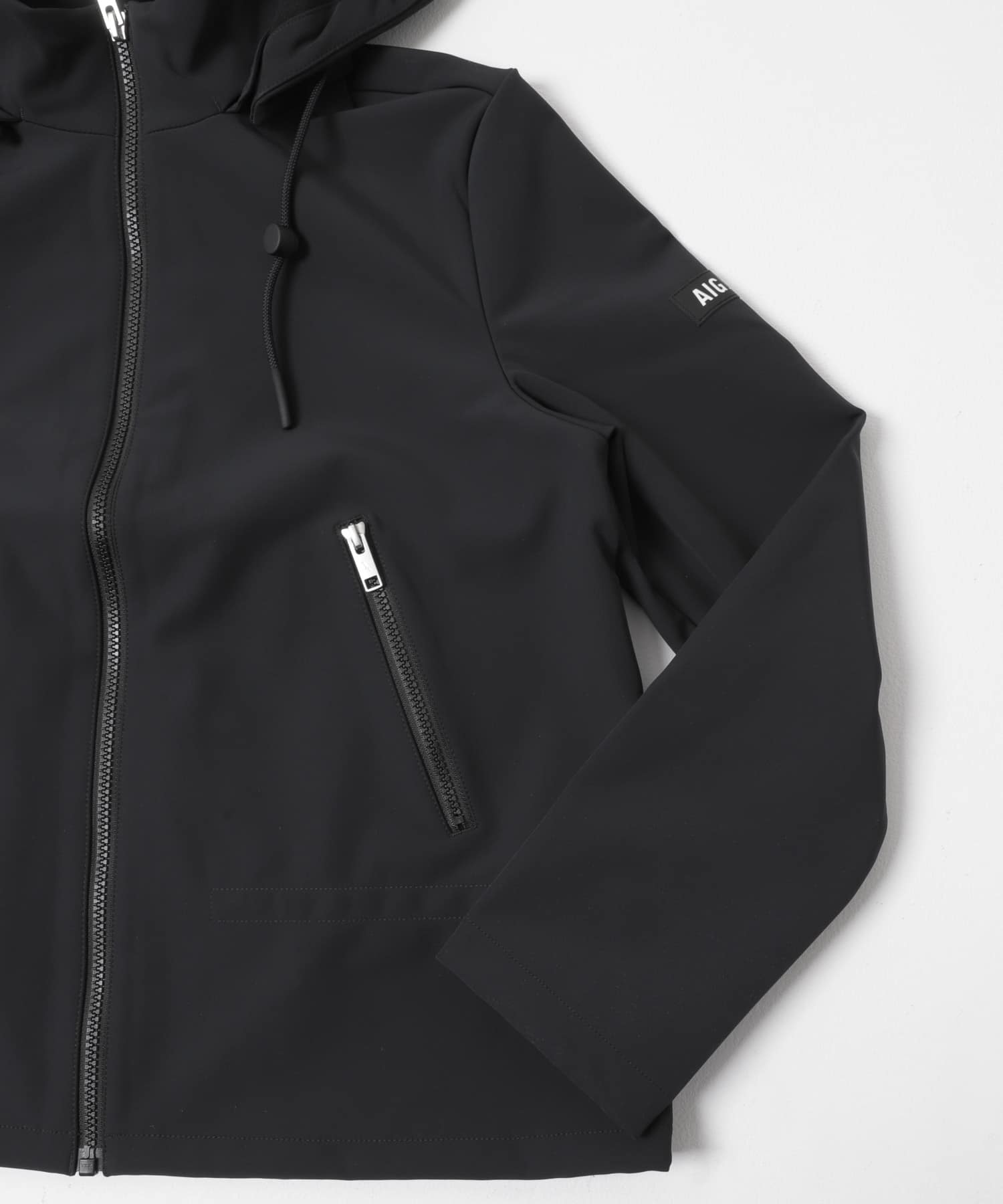 AIGLE　ソフトシェル 3レイヤージャケット NOIR 36