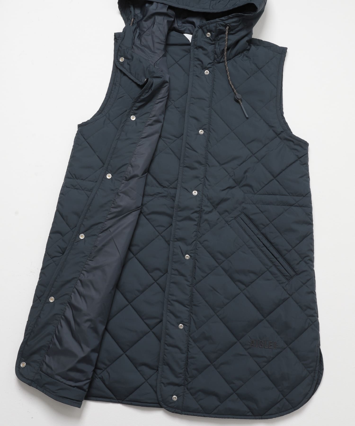 AIGLE　撥水 インサレーション ダイヤモンドキルティングミドルベスト EMPIRE 36