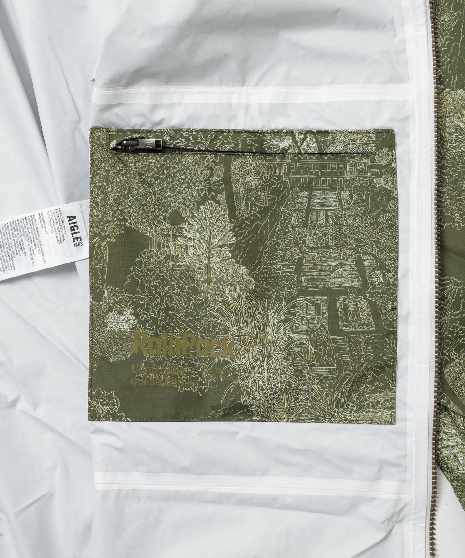 AIGLE　撥水 UVカット ロングジャケット AVOCAT S