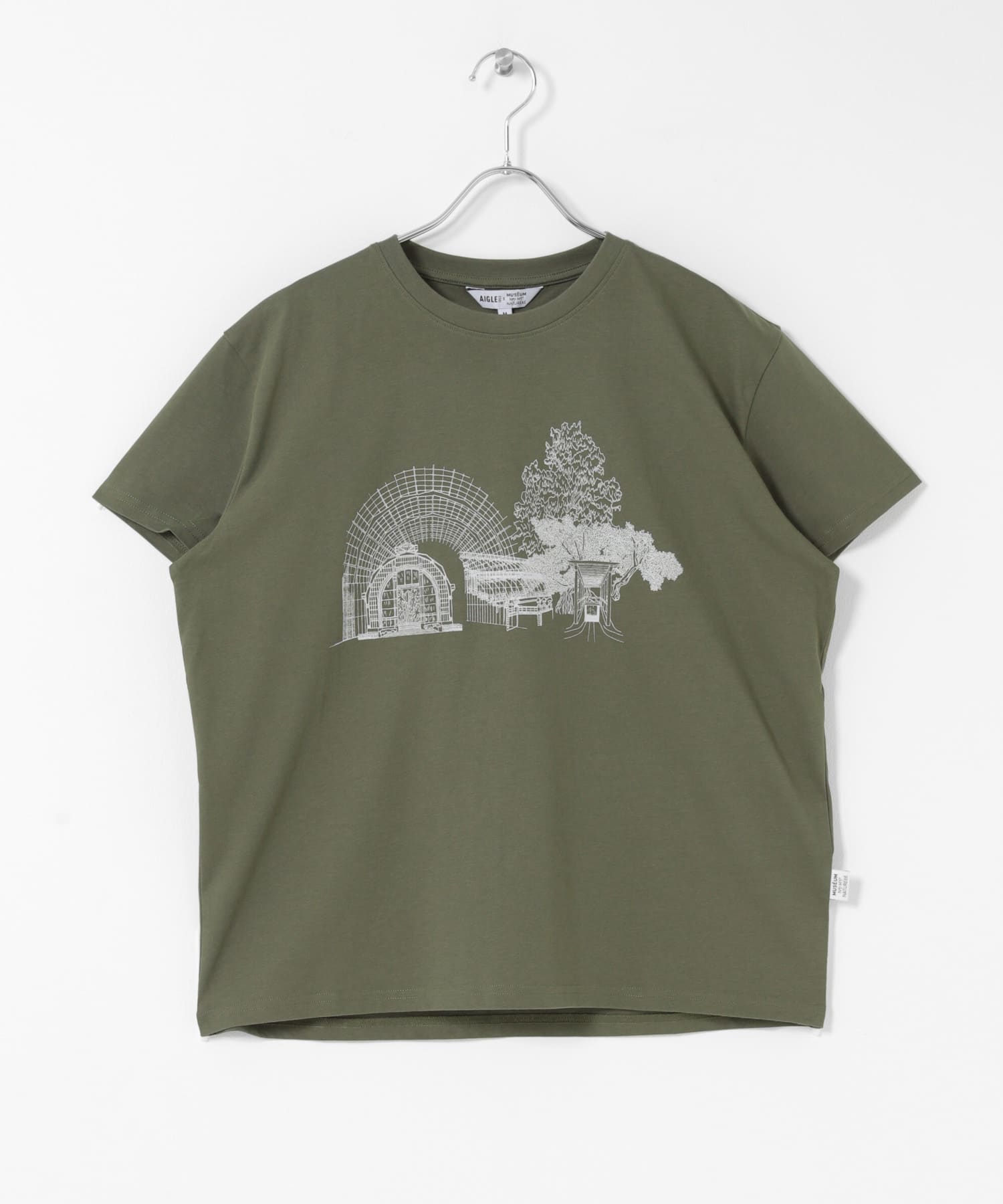 AIGLE　吸水速乾 クルーネックTシャツ