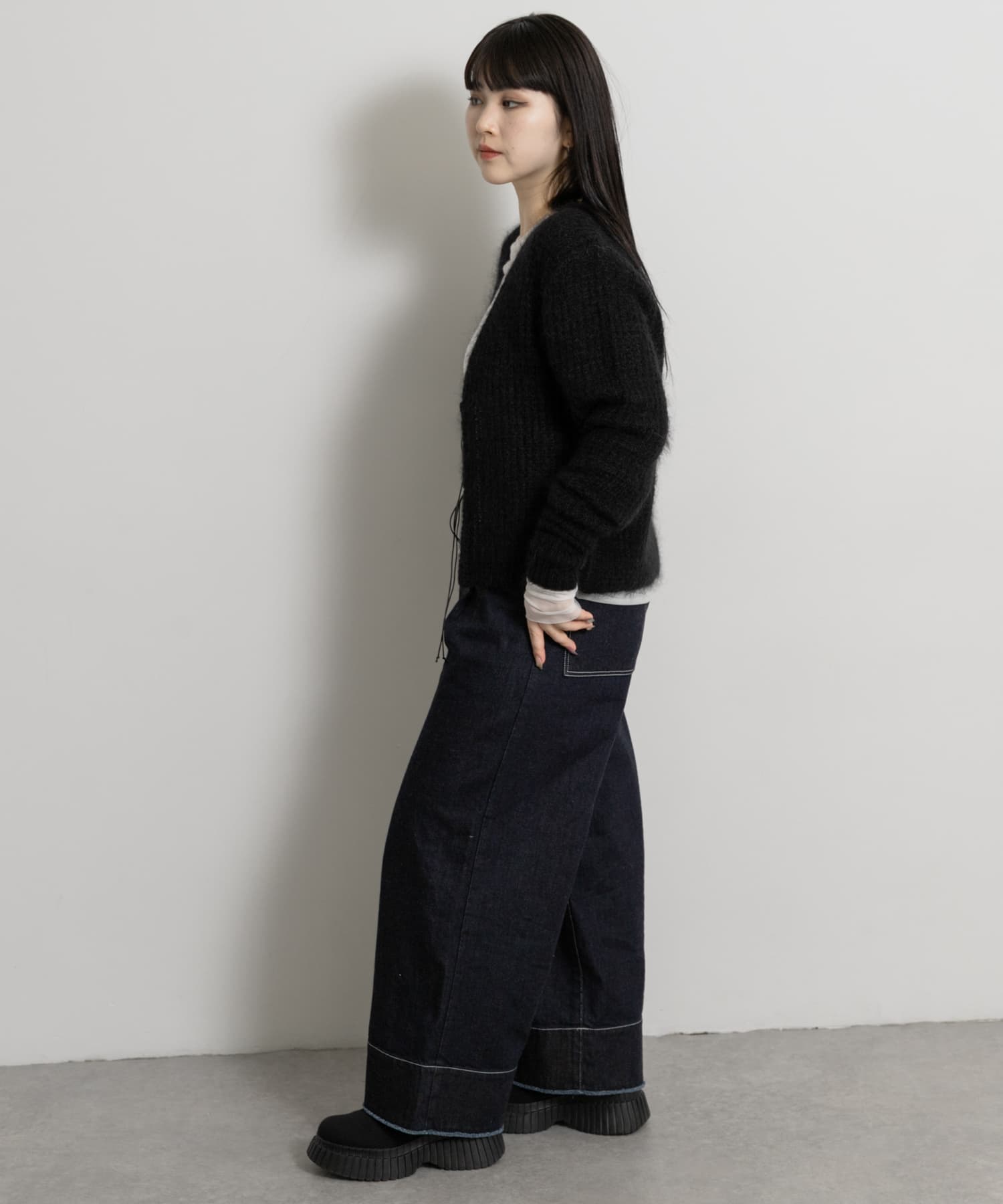 身長：156cm サイズ：Free