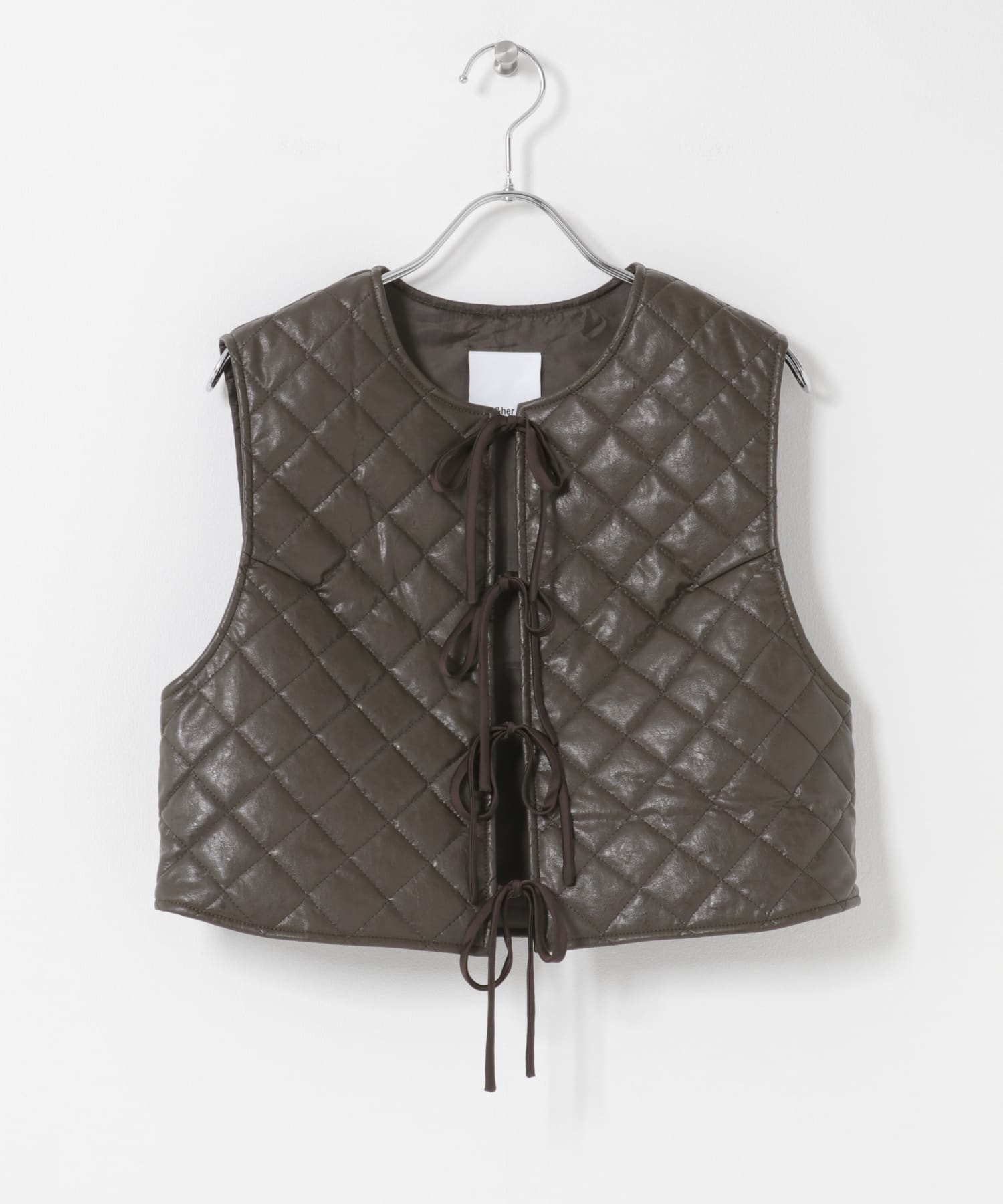 &her　Quilted Vest