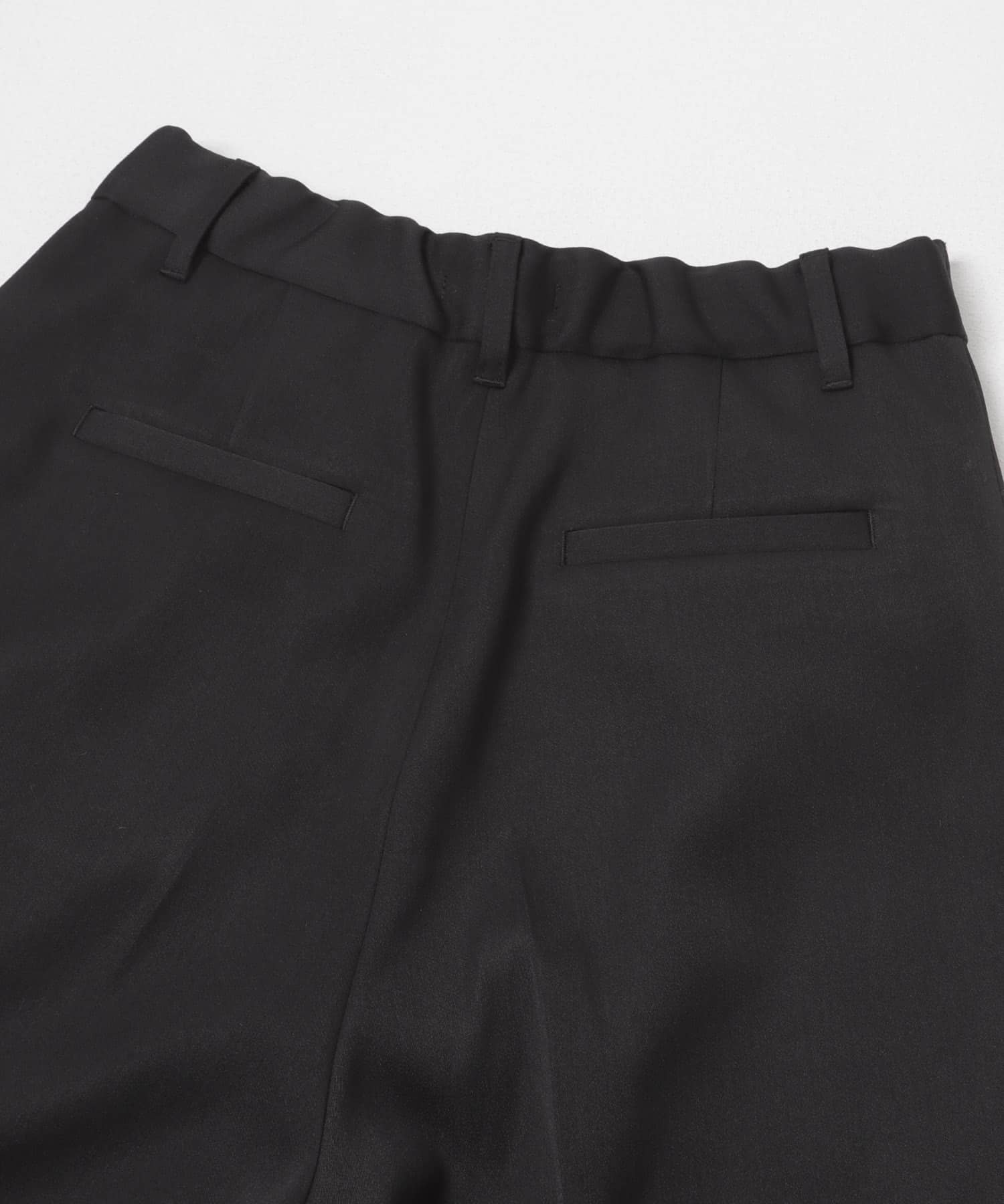 &her　Wool Tack Pants BLACK 36