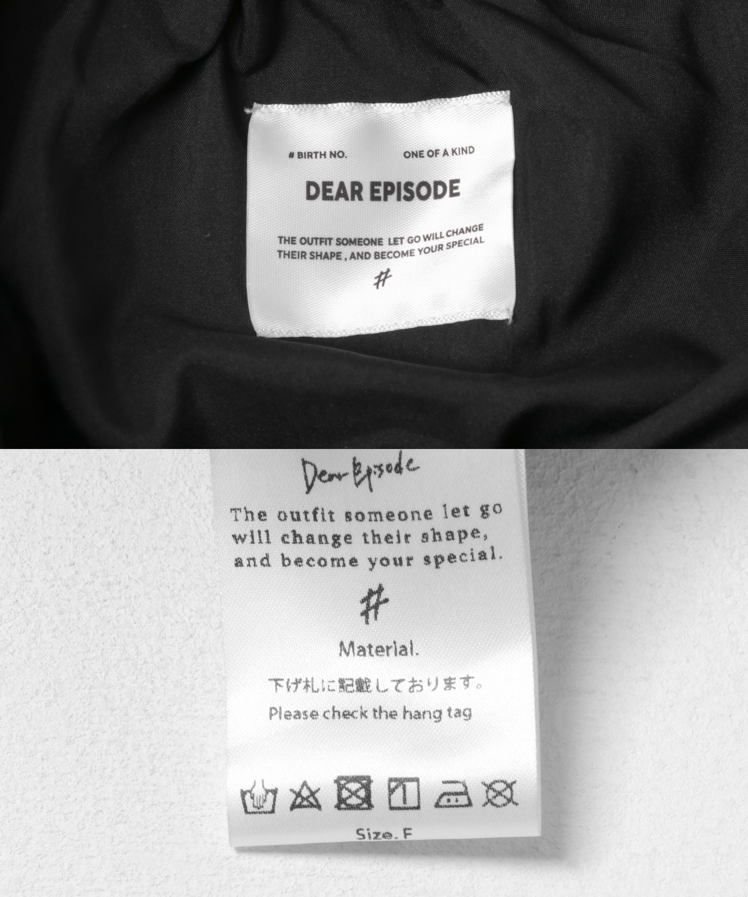 DEAR EPISODE　Dear Episode skirt #544B FREE