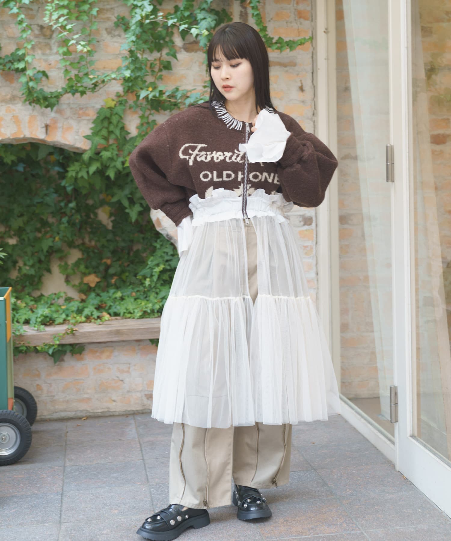 身長：156cm サイズ：FREE