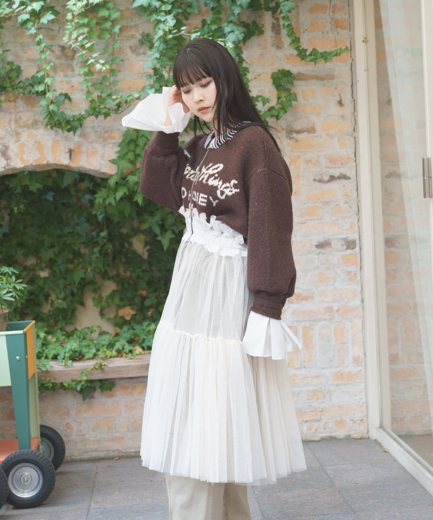 身長：156cm サイズ：FREE
