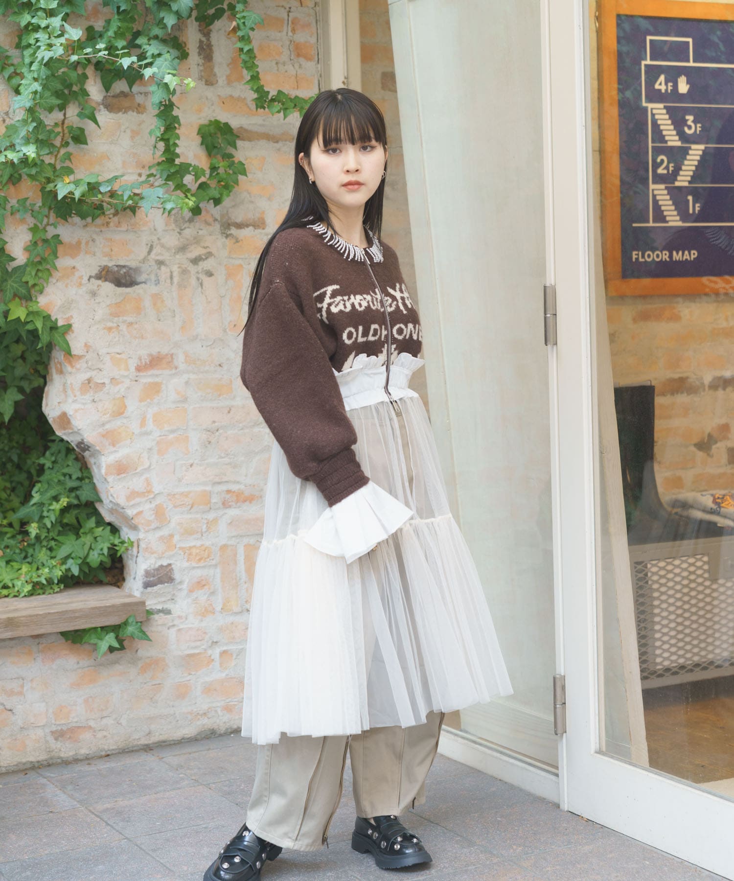 身長：156cm サイズ：FREE