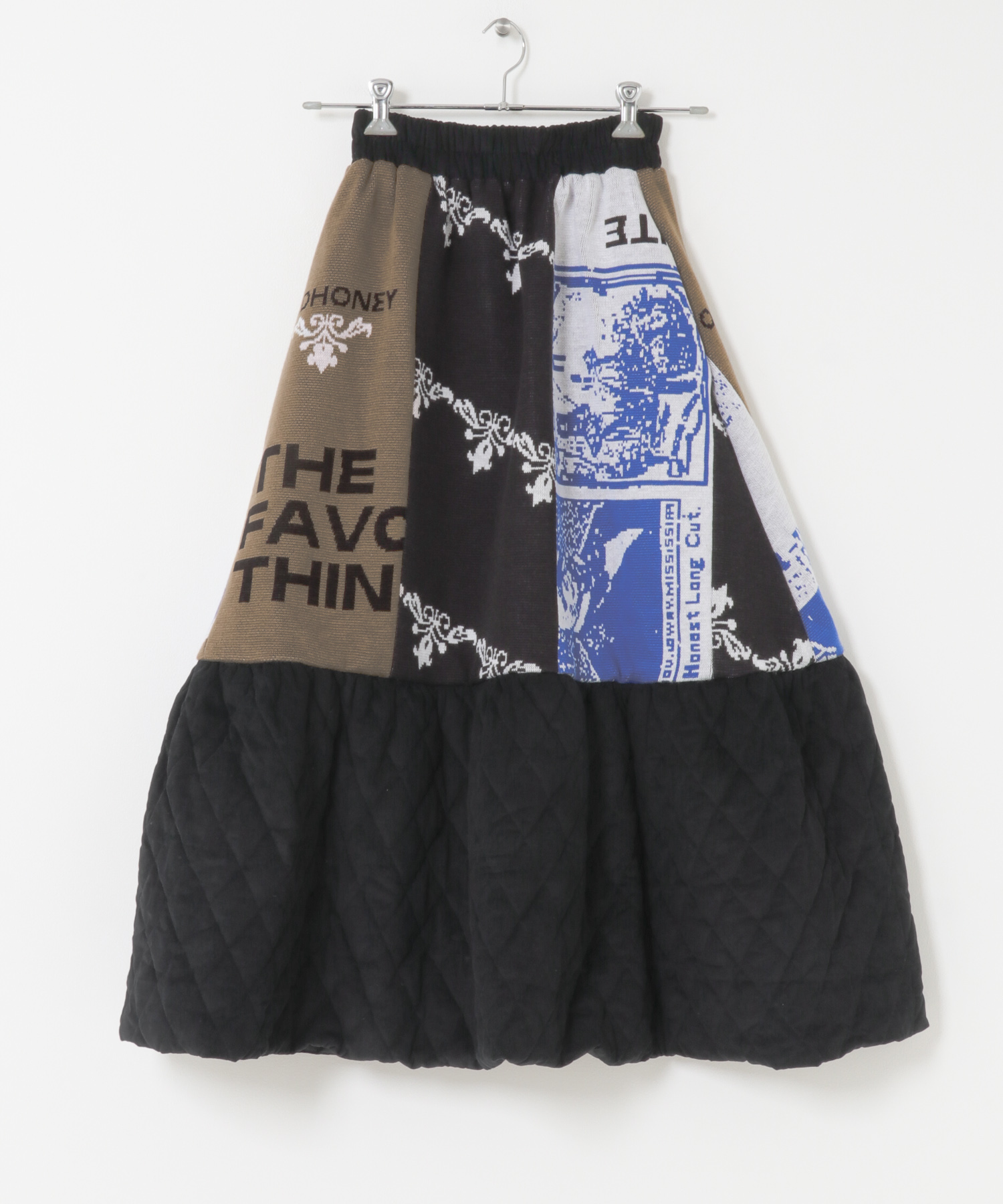 old honey　75°C skirt 04BLU×BK FREE