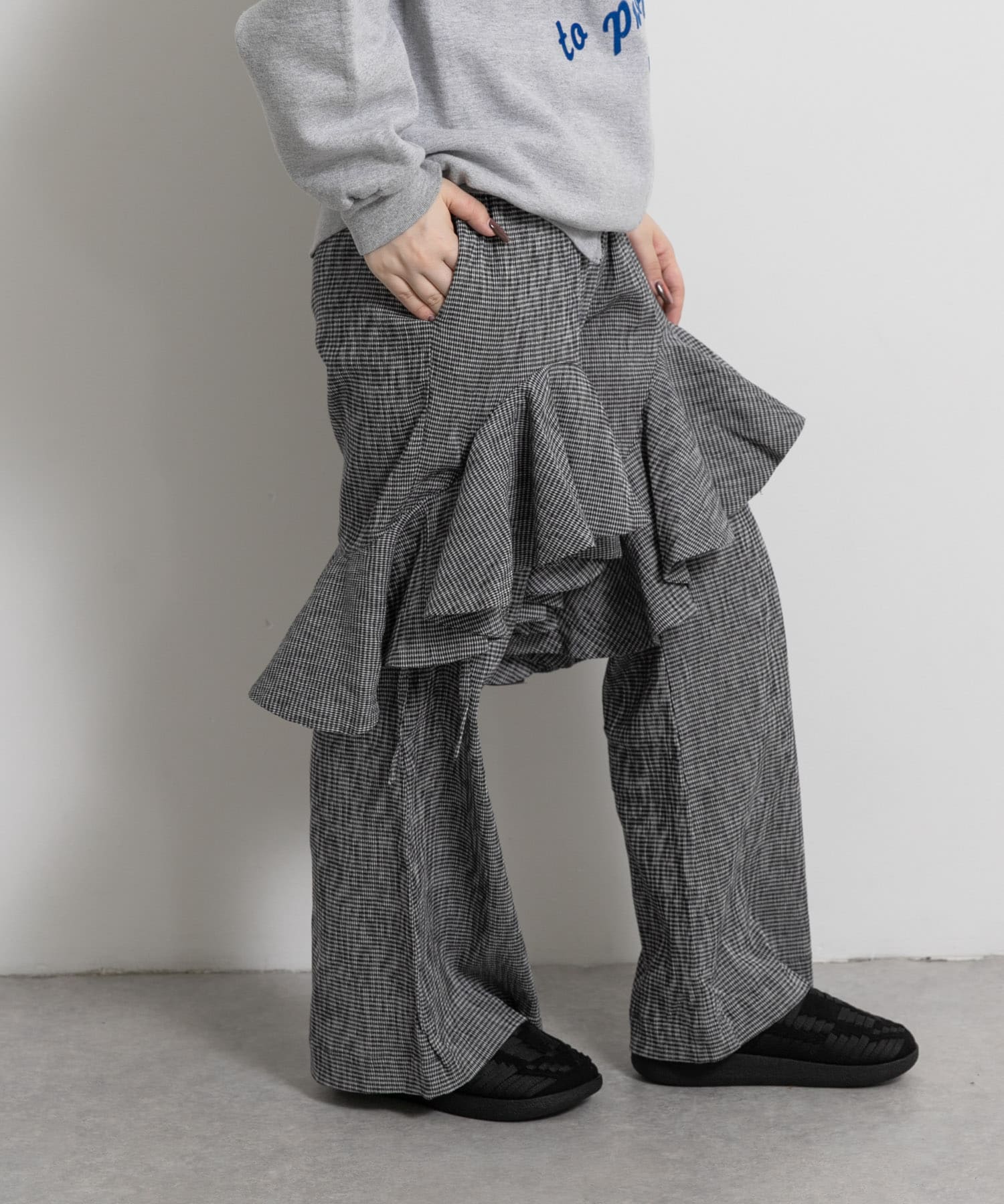 身長：156cm サイズ：FREE