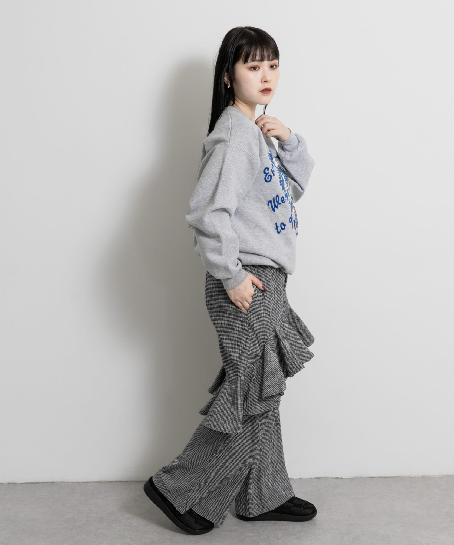 身長：156cm サイズ：FREE