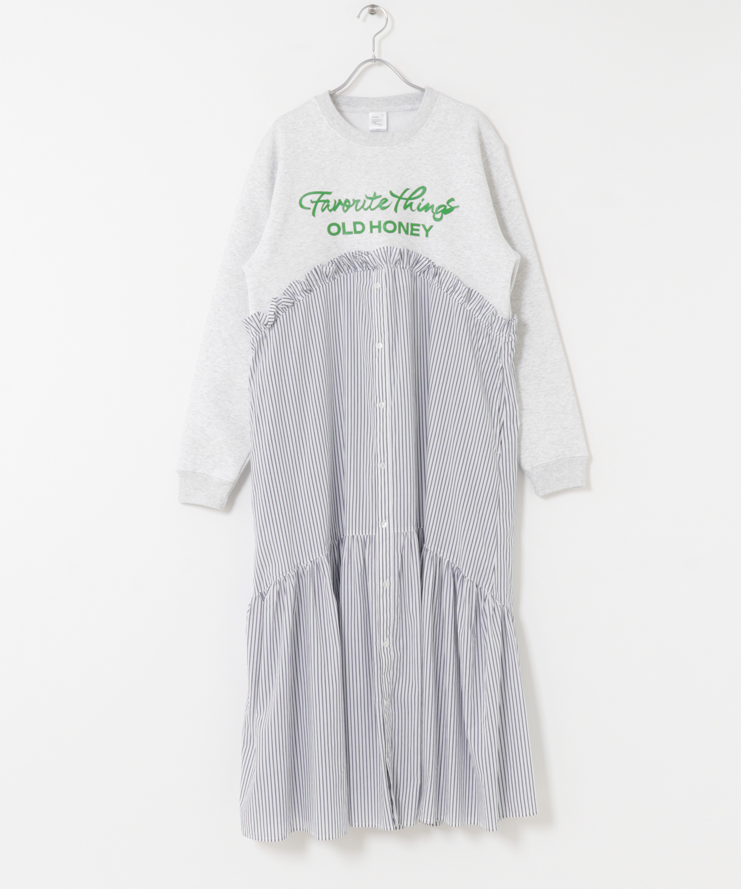 old honey　45°C dress 2ash×blue FREE