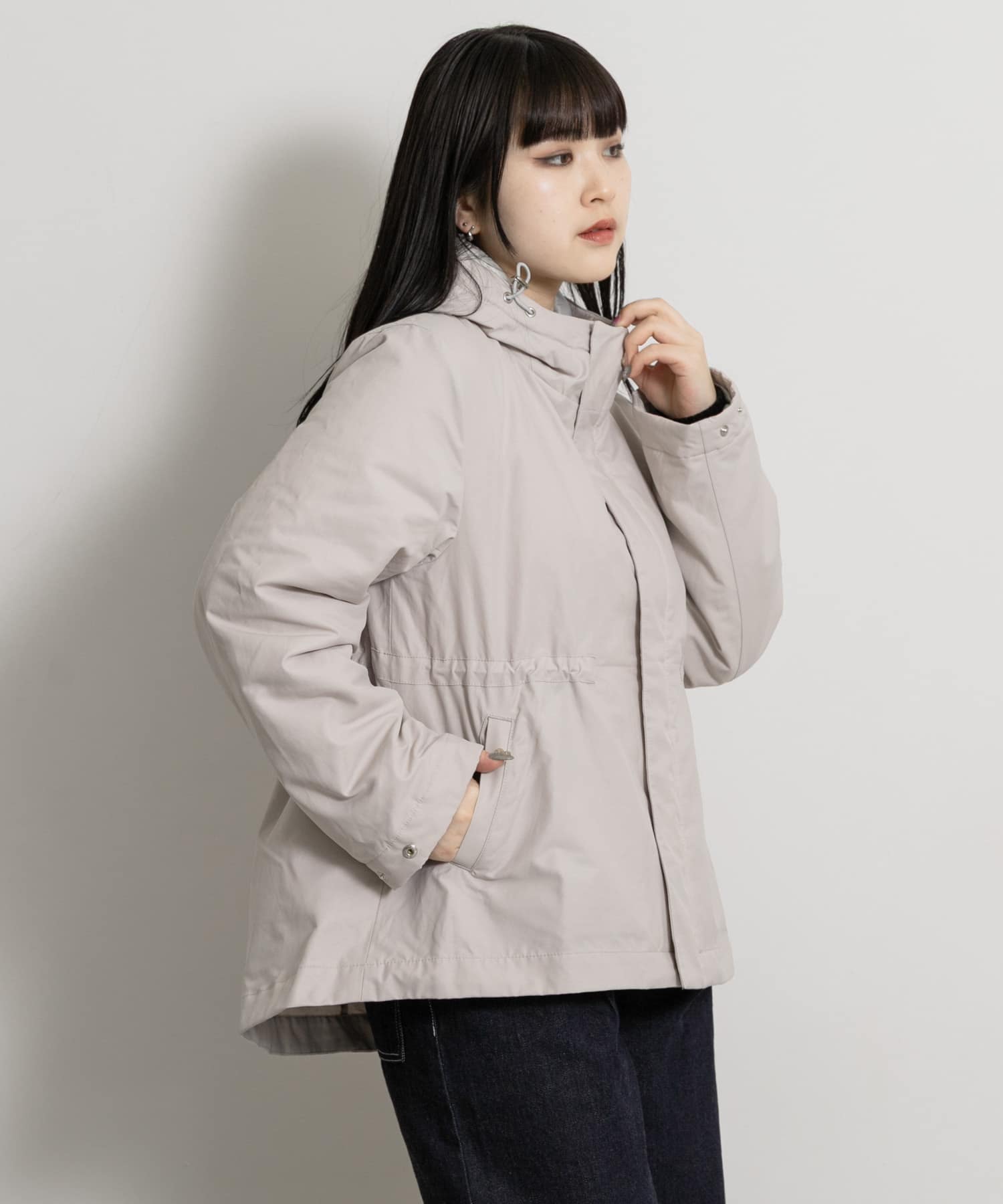 身長：156cm サイズ：M