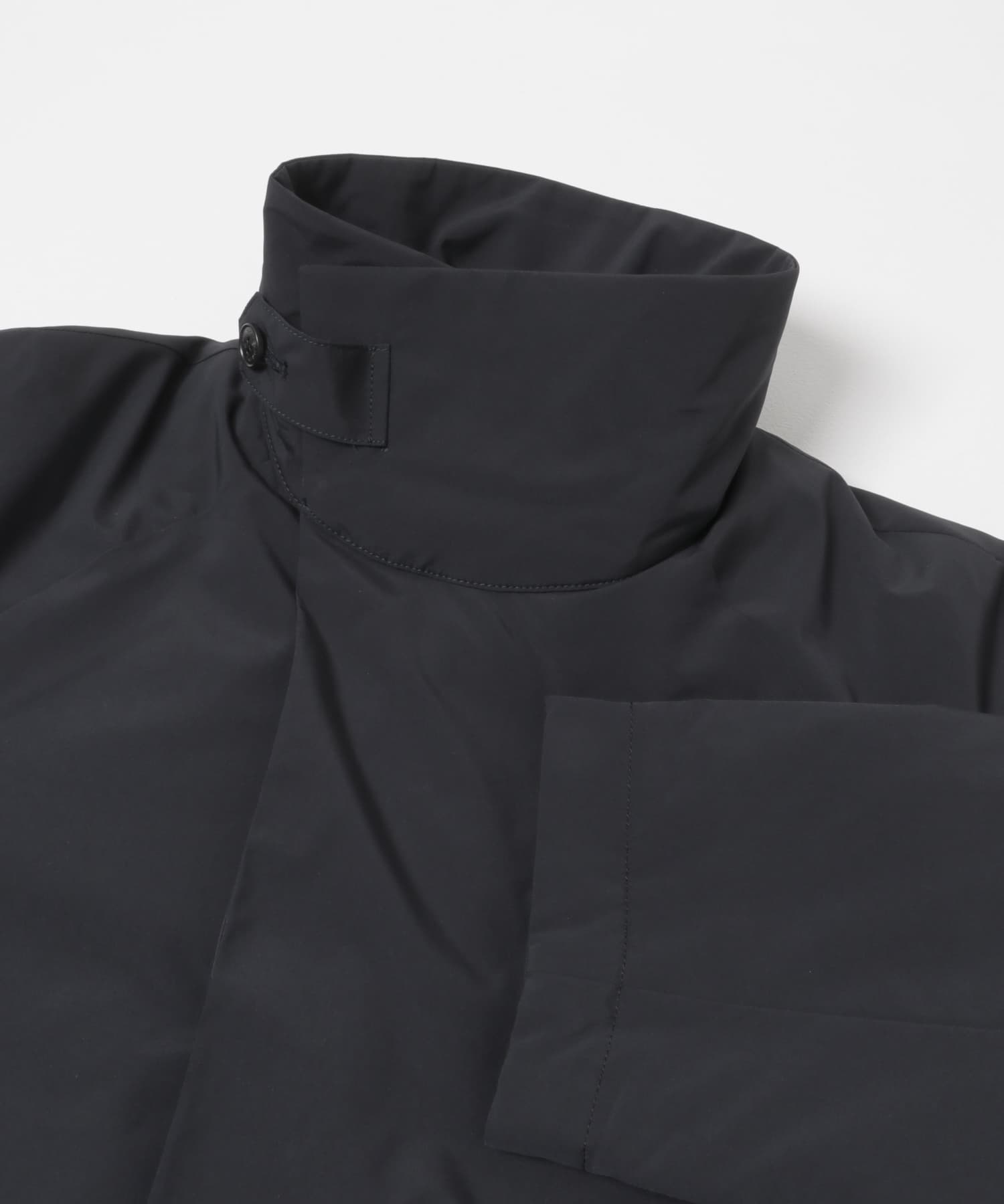 『別注』KAPOK KNOT×TGM　スタンドカラーコート BLACK M