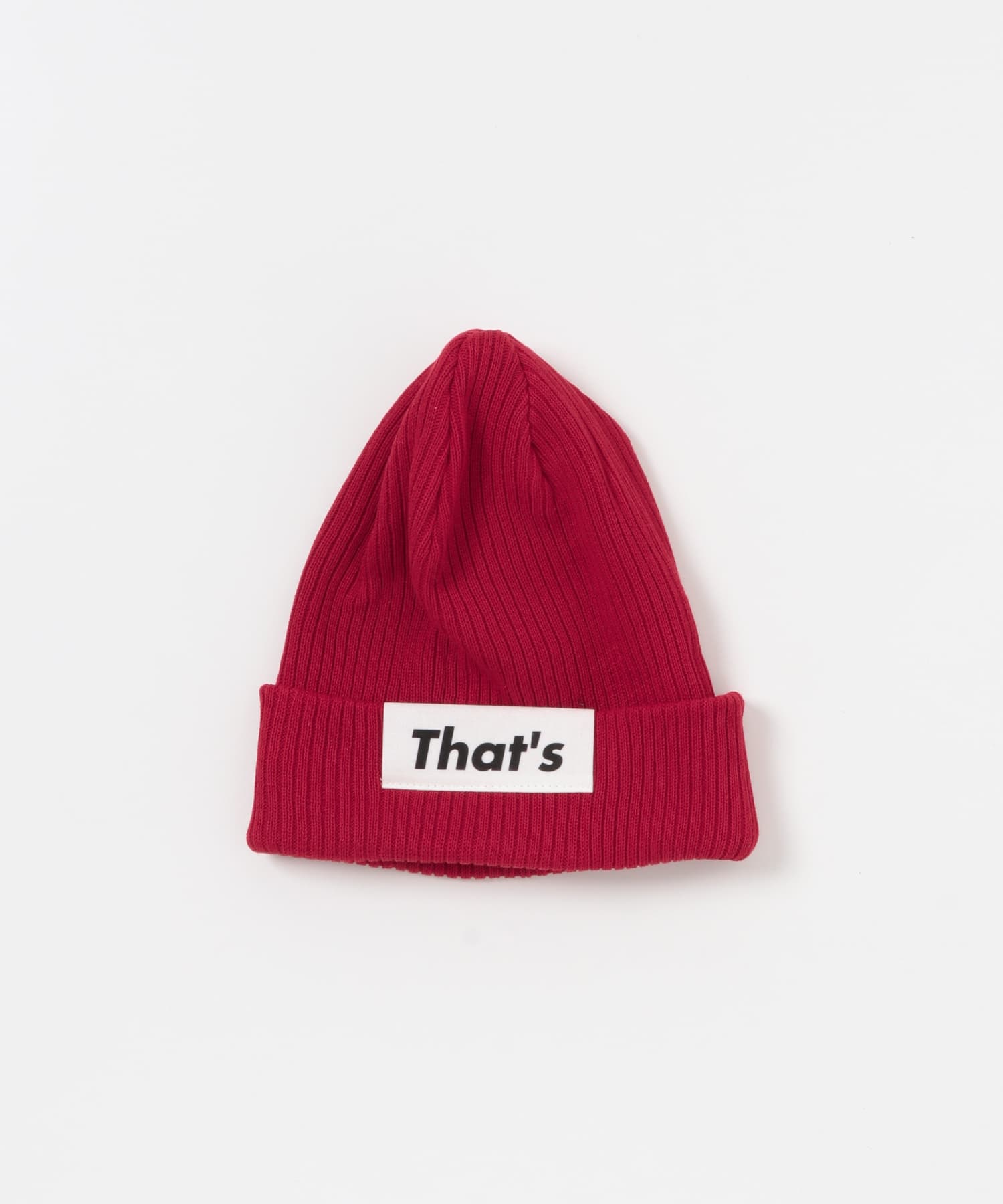 That’s　The Beanie RED Free