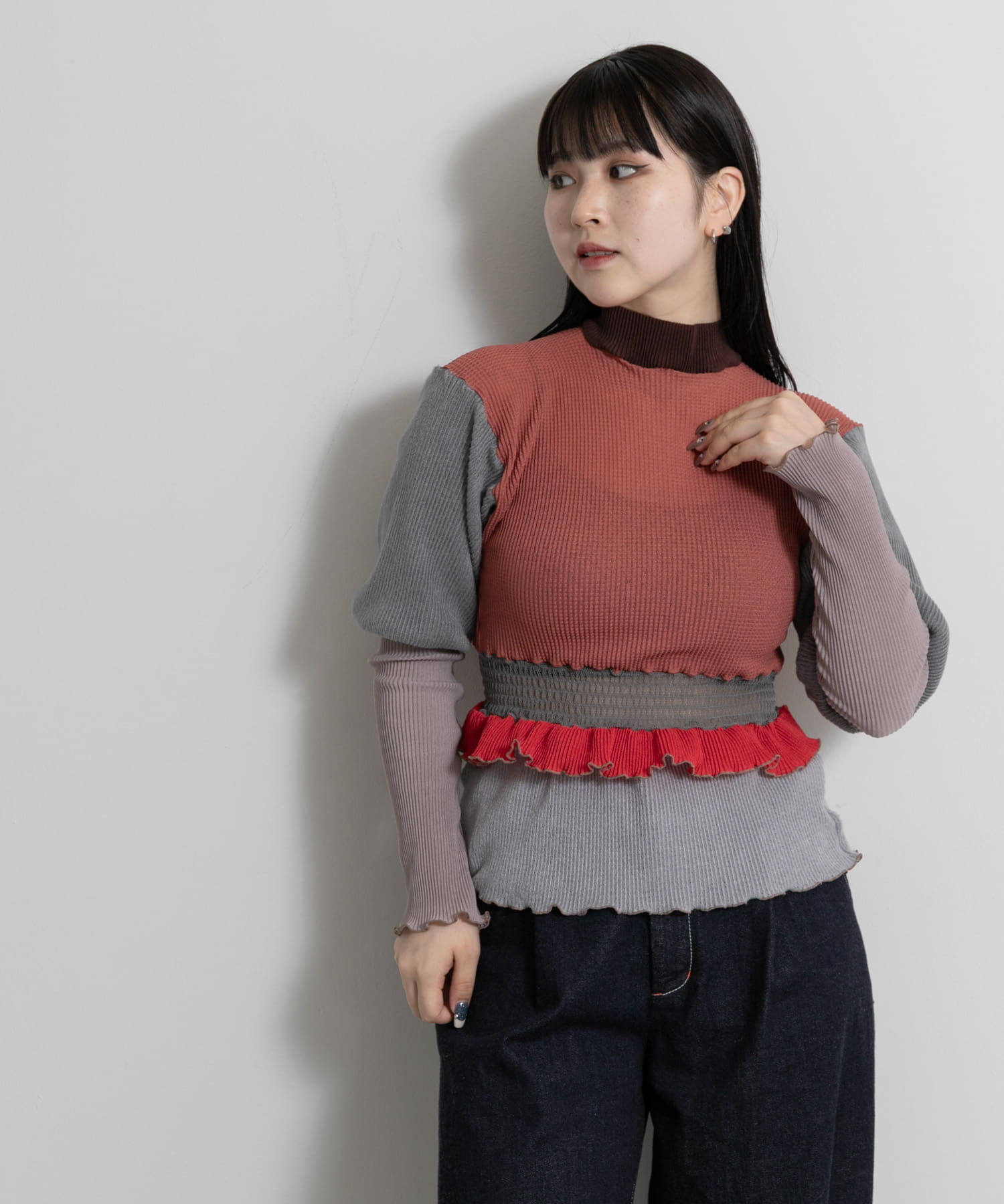 Ticien　RICRAC #005 BLOUSE
