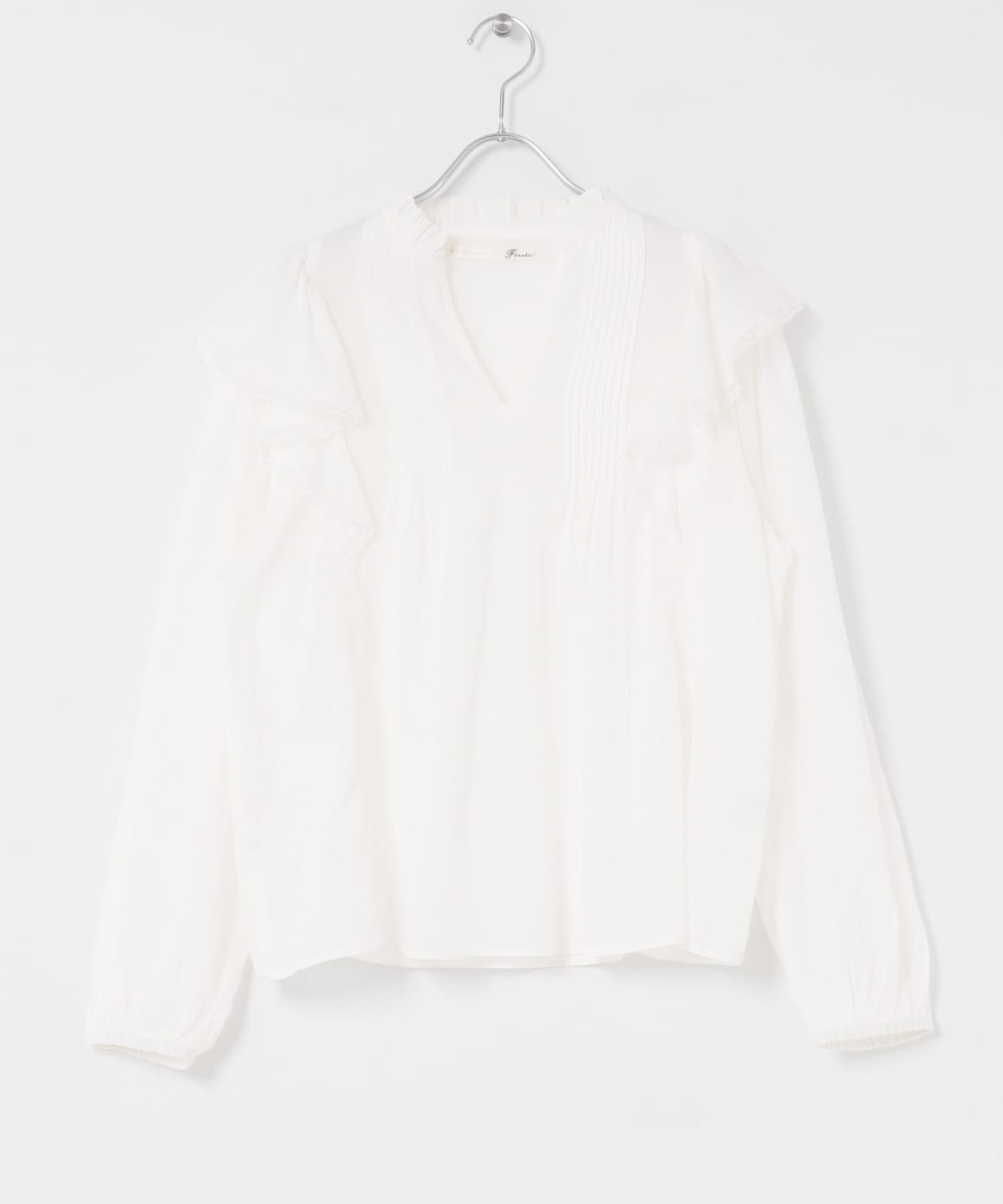FANAKA　FRILL COLLAR BLOUSE OFF FREE