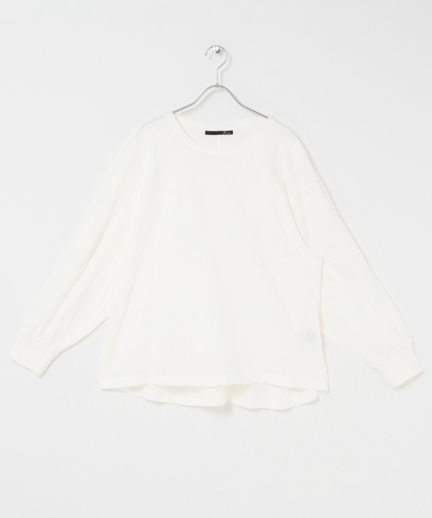 FANAKA 　MBROIDERY L/S P/O OFF FREE