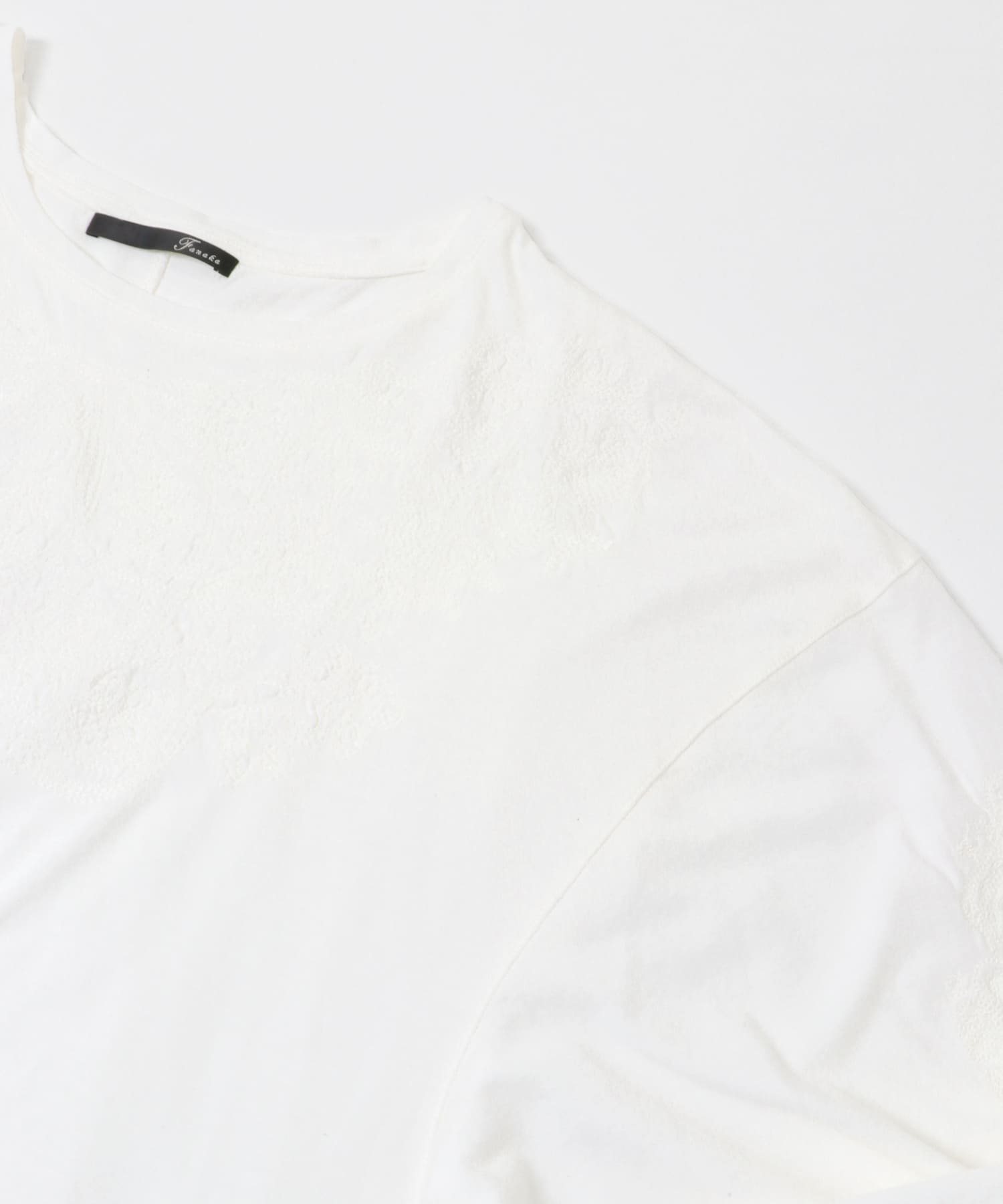 FANAKA 　MBROIDERY L/S P/O OFF FREE