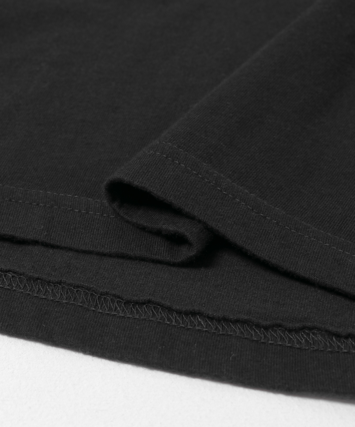 FANAKA 　MBROIDERY L/S P/O BLACK FREE