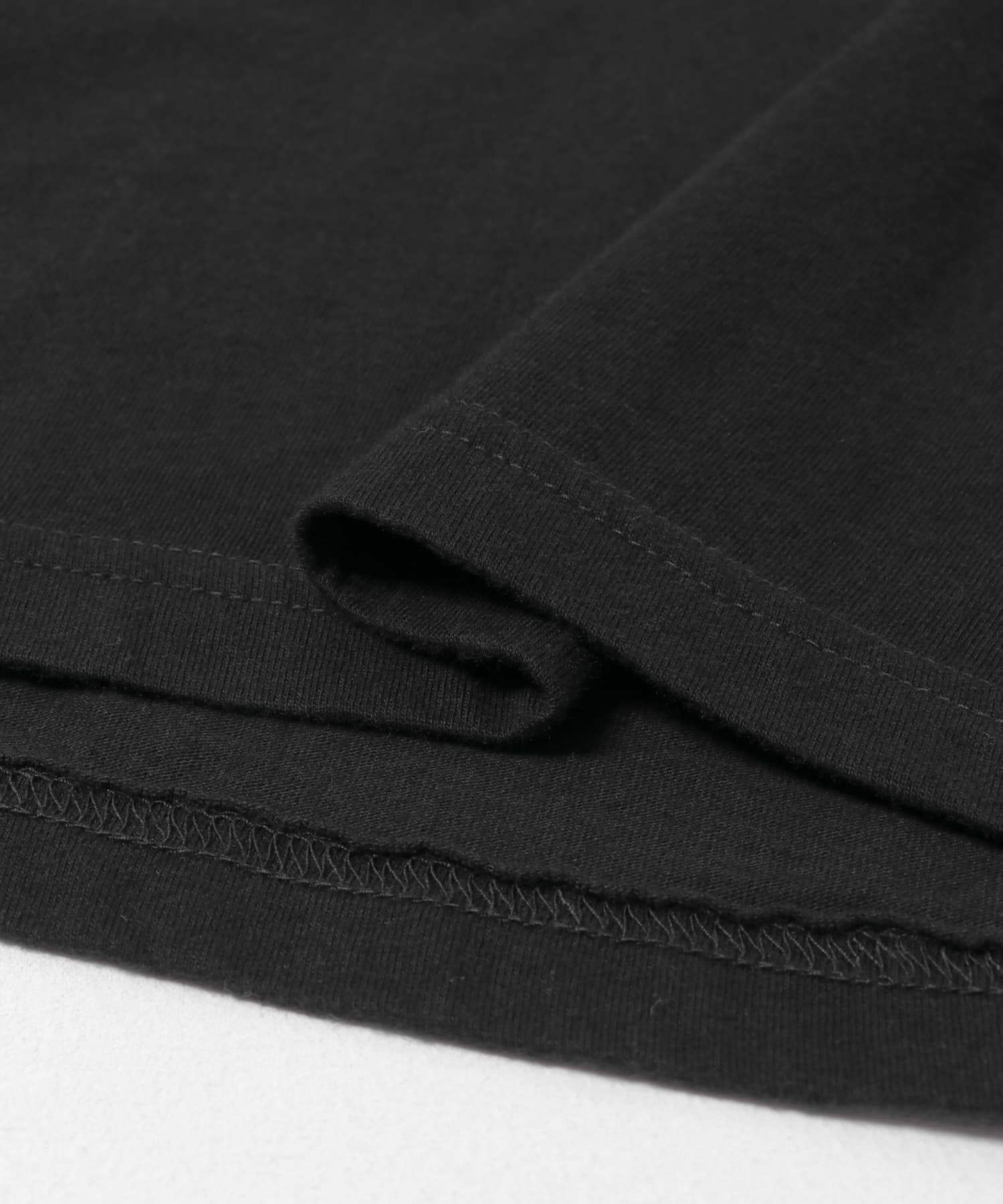 FANAKA 　MBROIDERY L/S P/O BLACK FREE