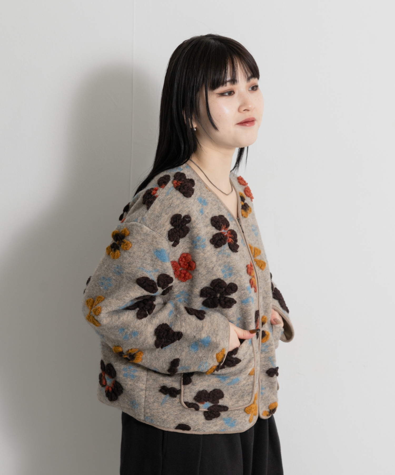 身長 : 156cm サイズ : FREE