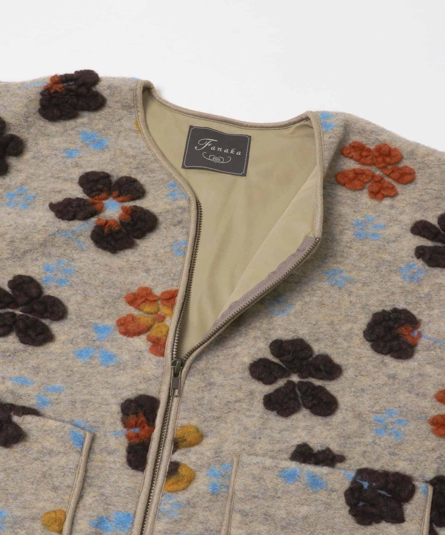 FANAKA　SHORT BLOUSON MULTI FREE