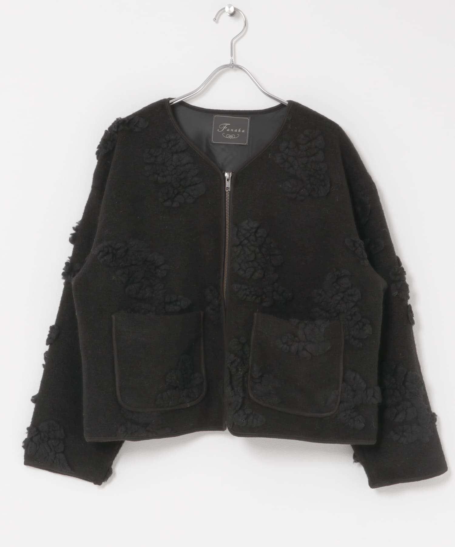 FANAKA　SHORT BLOUSON BLACK FREE