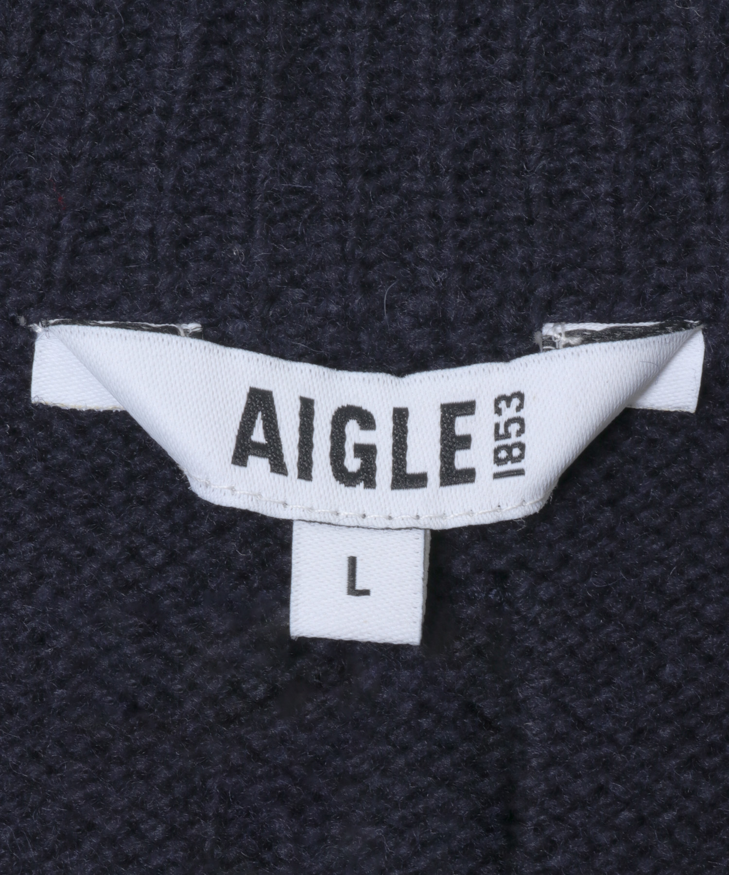 AIGLE　ハーフジップセーター EMPIRE S