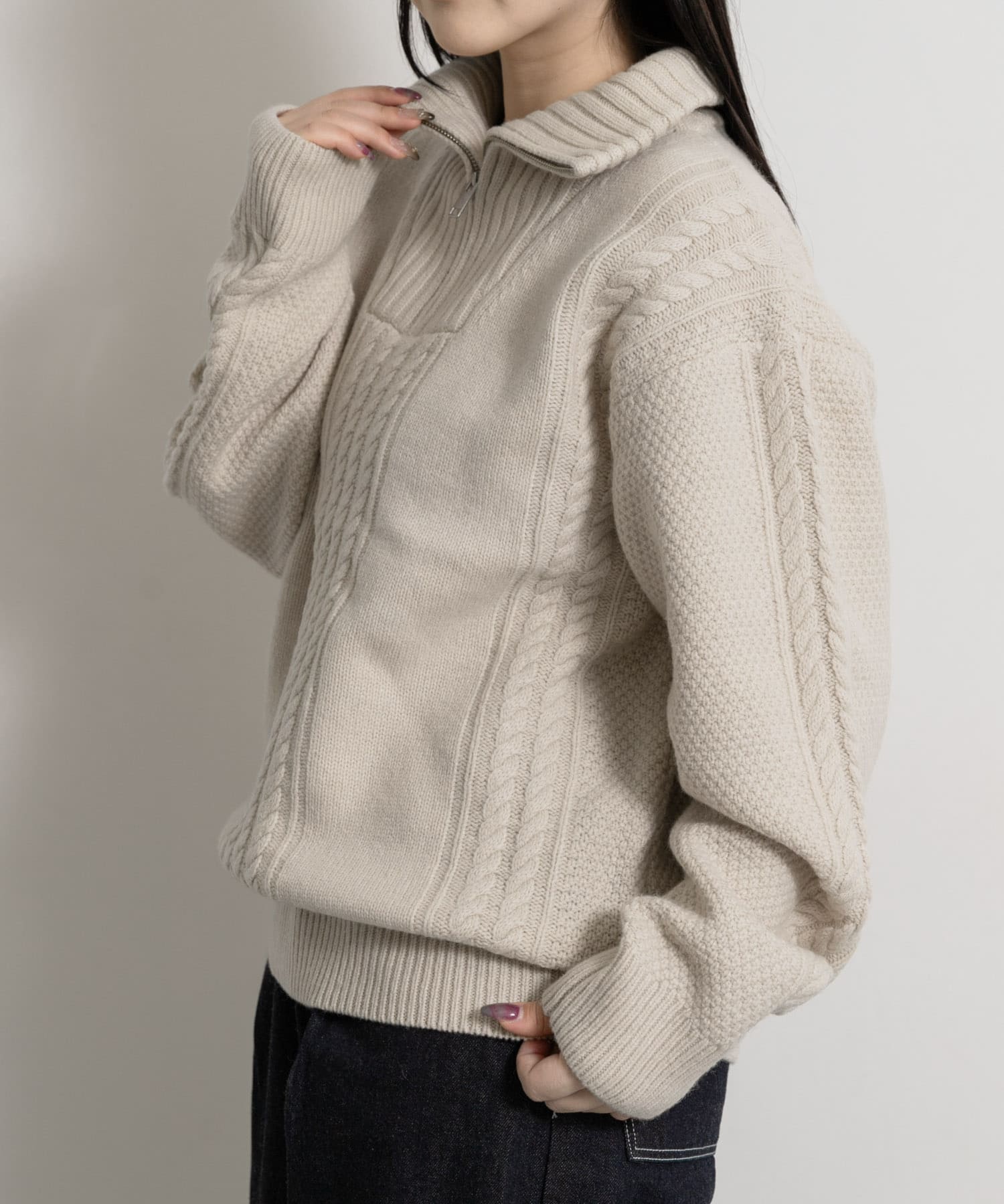 身長：156cm サイズ：M