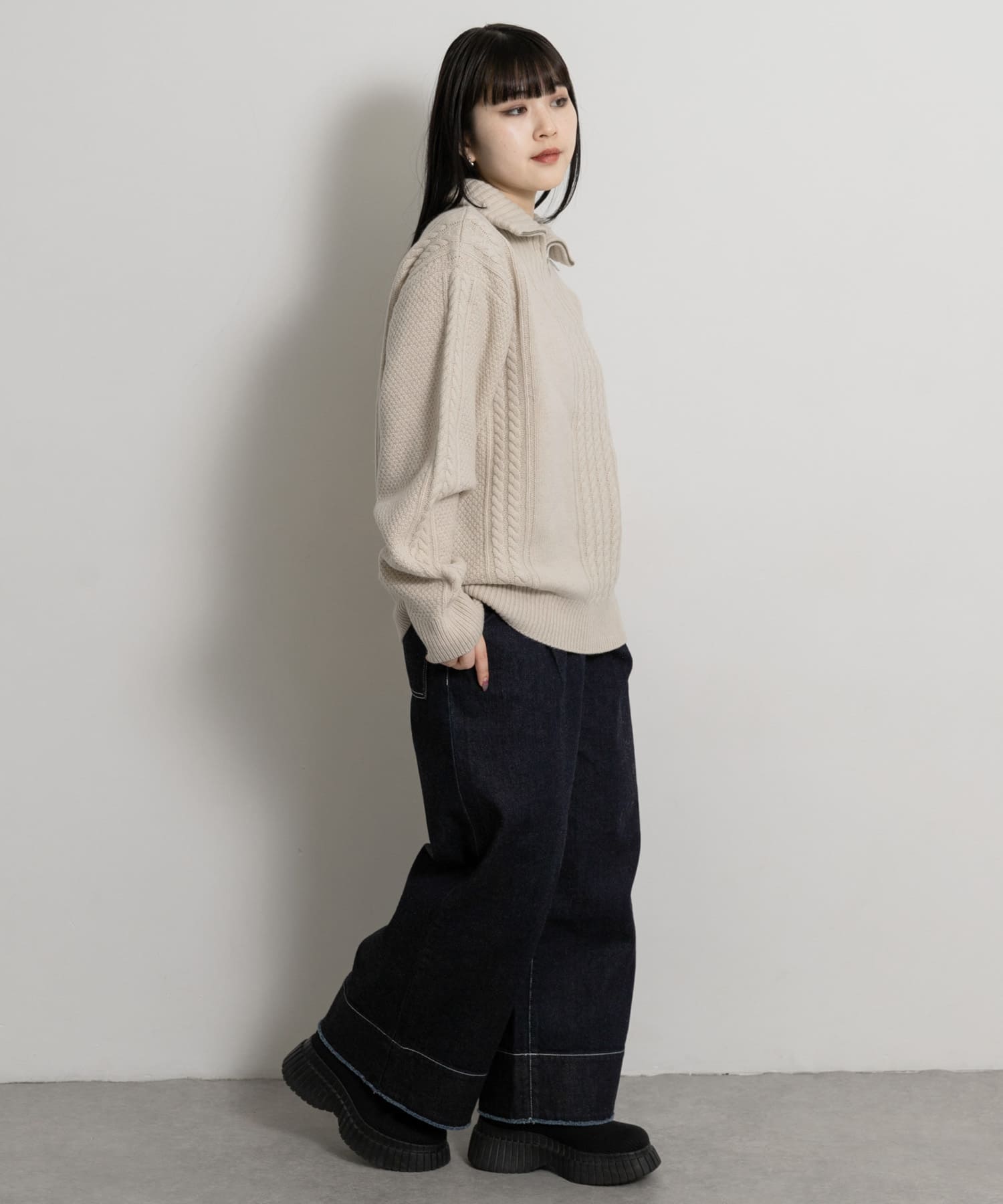 身長：156cm サイズ：M