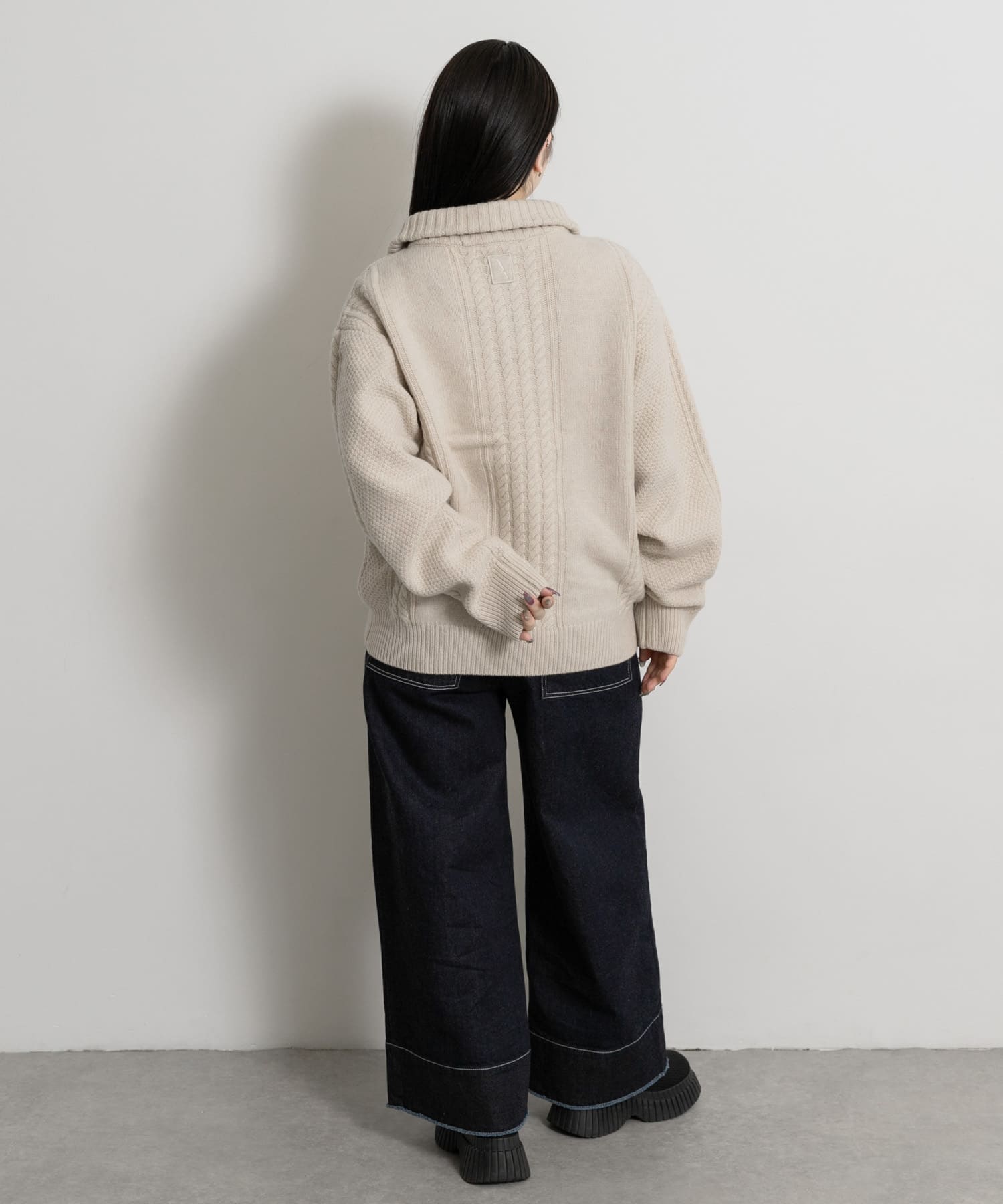 身長：156cm サイズ：M