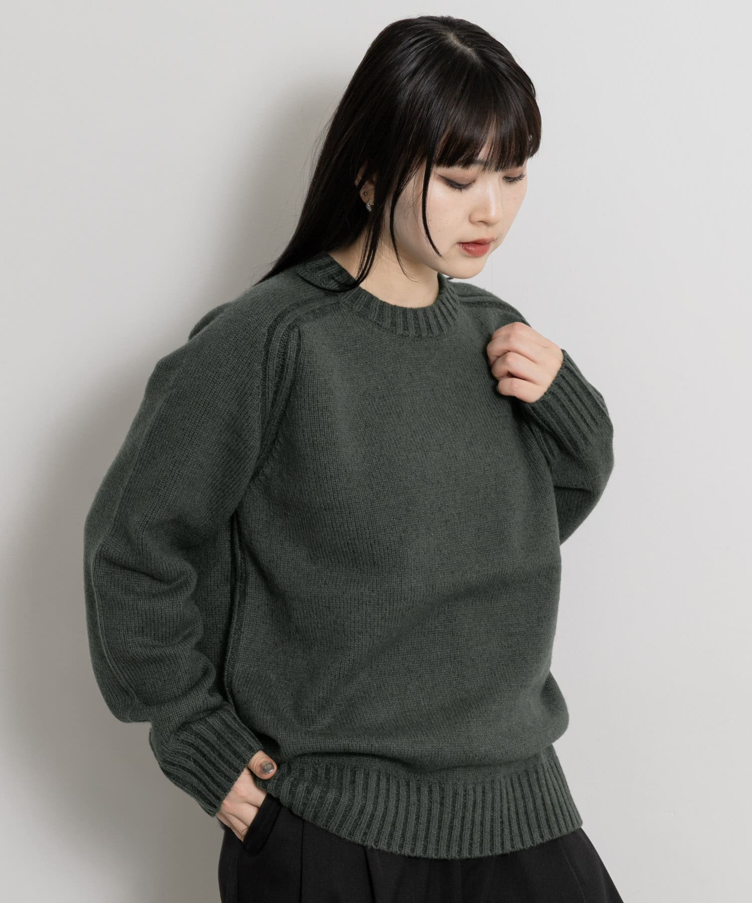 身長：156cm サイズ：M