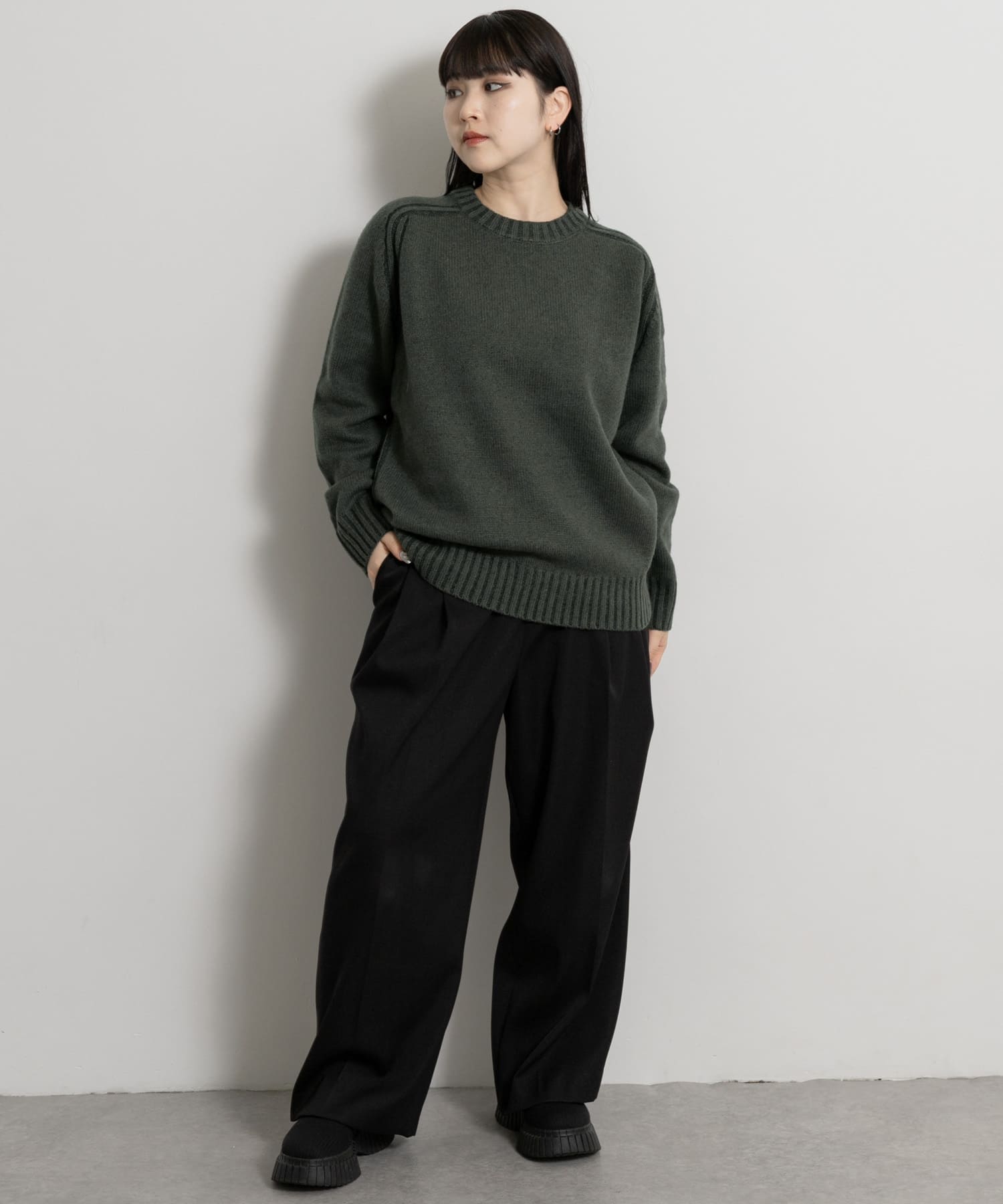 身長：156cm サイズ：M