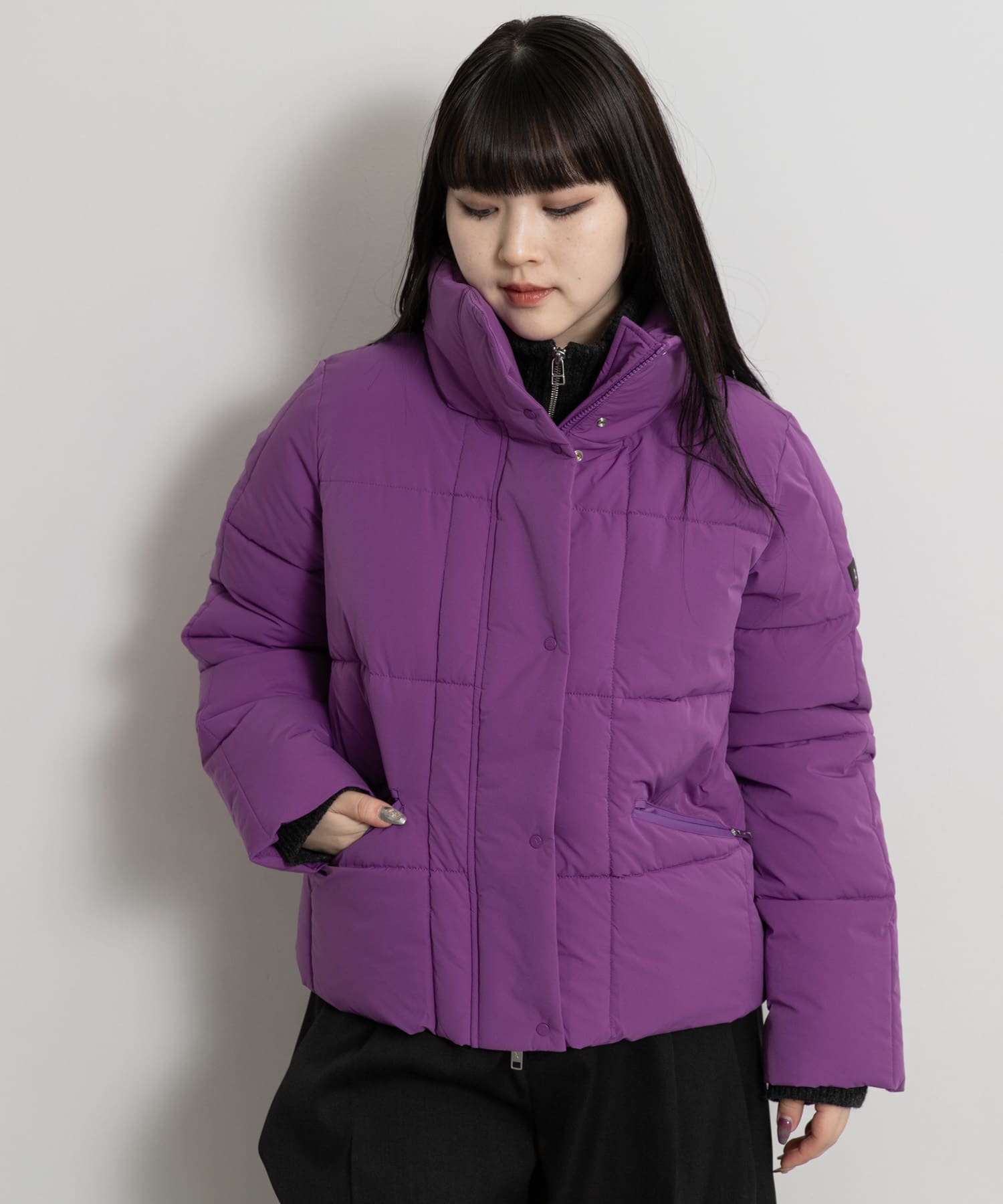 AIGLE　撥水 ショートキルティングジャケット