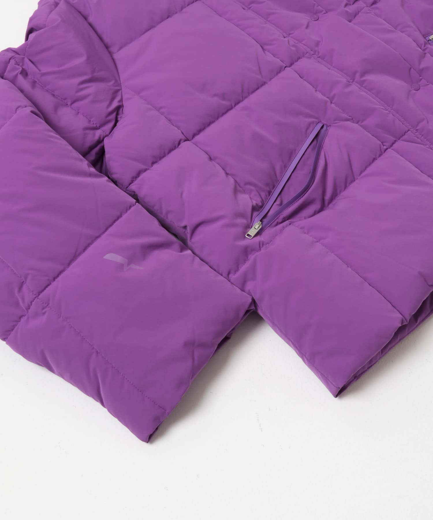 AIGLE　撥水 ショートキルティングジャケット VIOLET S