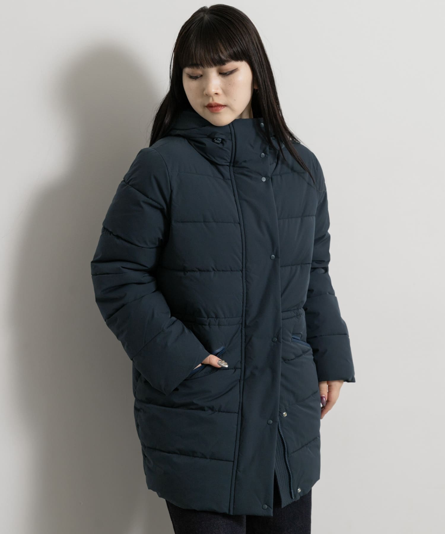 AIGLE　撥水 インサレーション ミドルパフジャケット