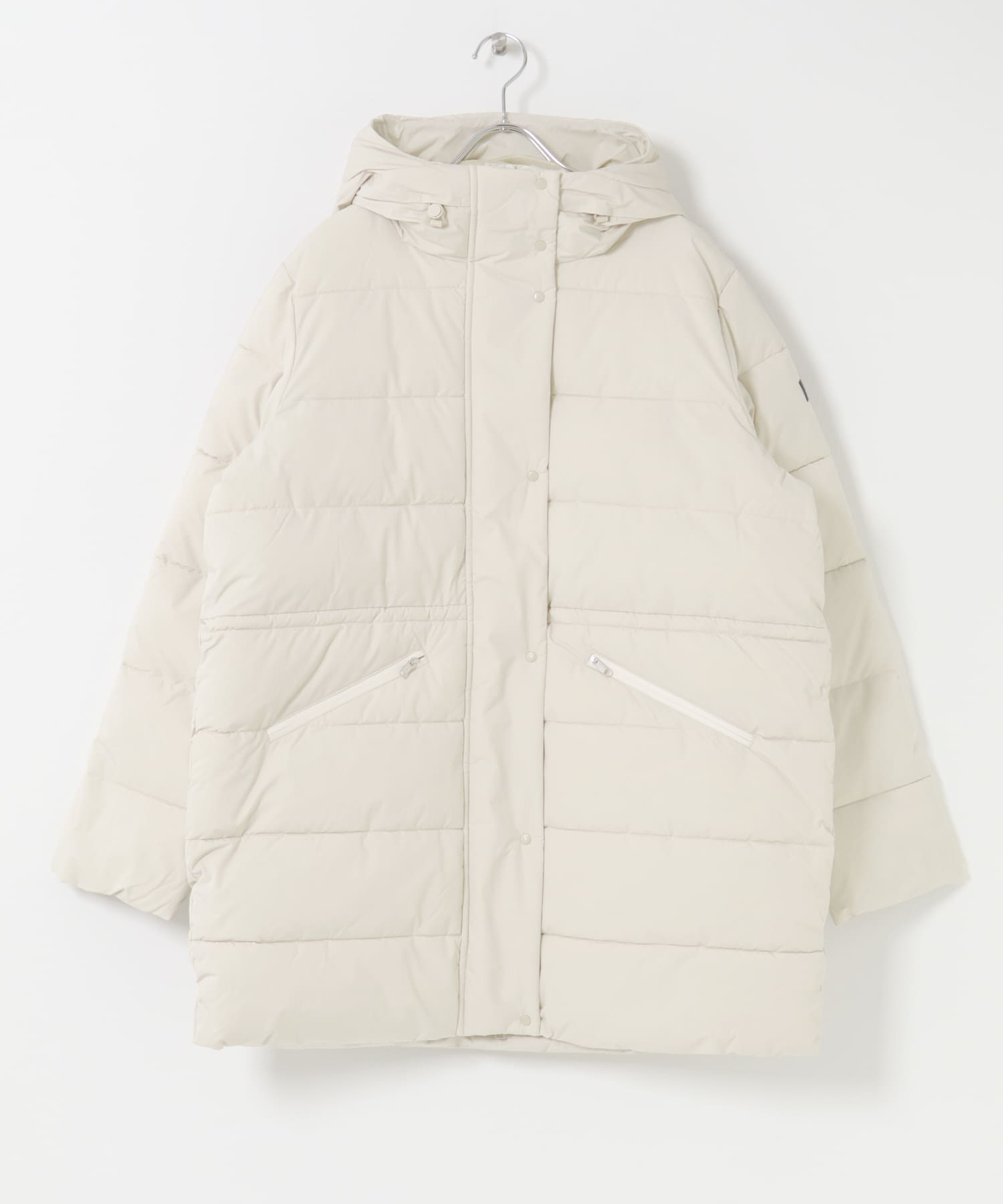 AIGLE　撥水 インサレーション ミドルパフジャケット SABLE S