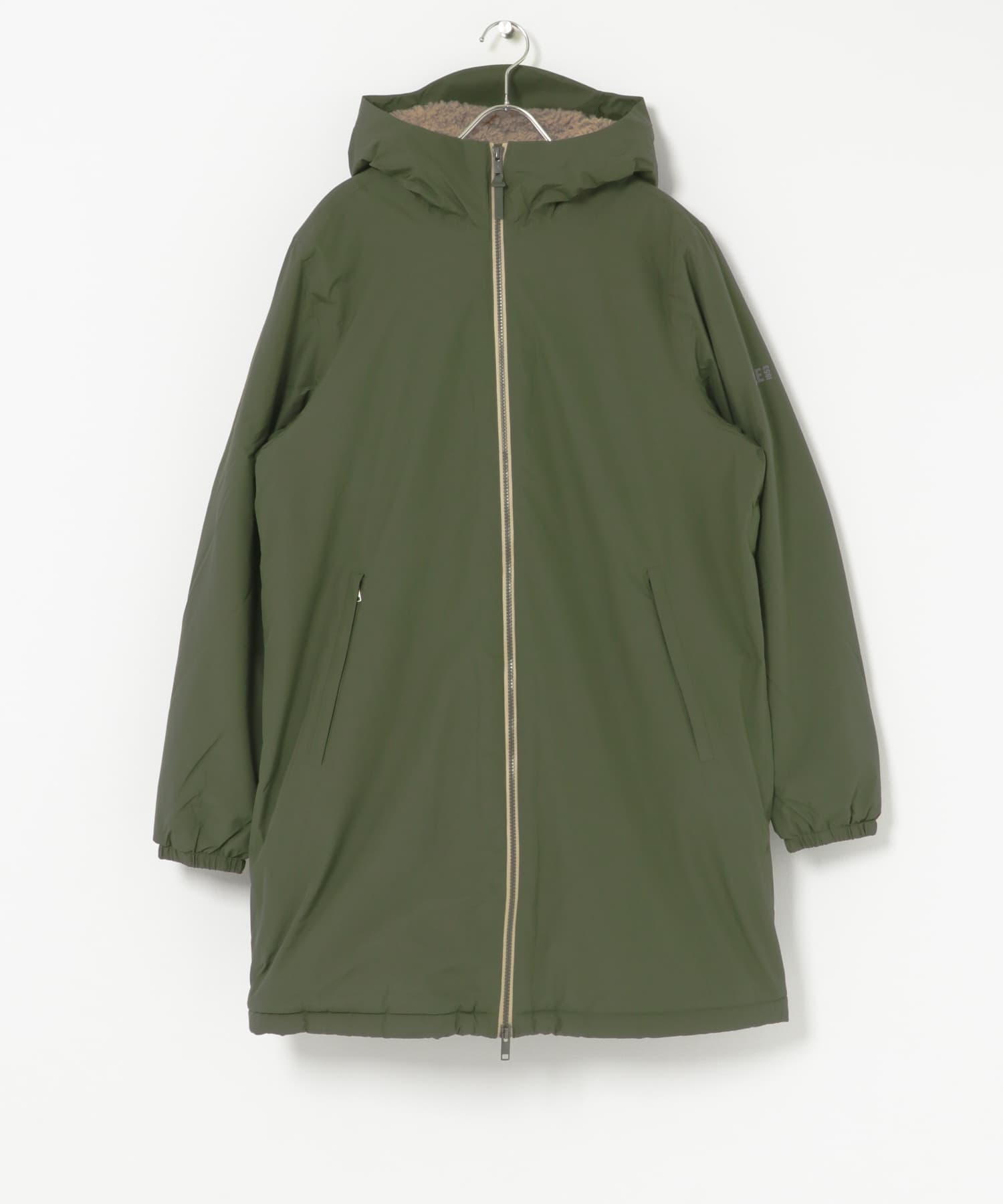 AIGLE　透湿防水 レインパックウォーム ボアロングジャケット