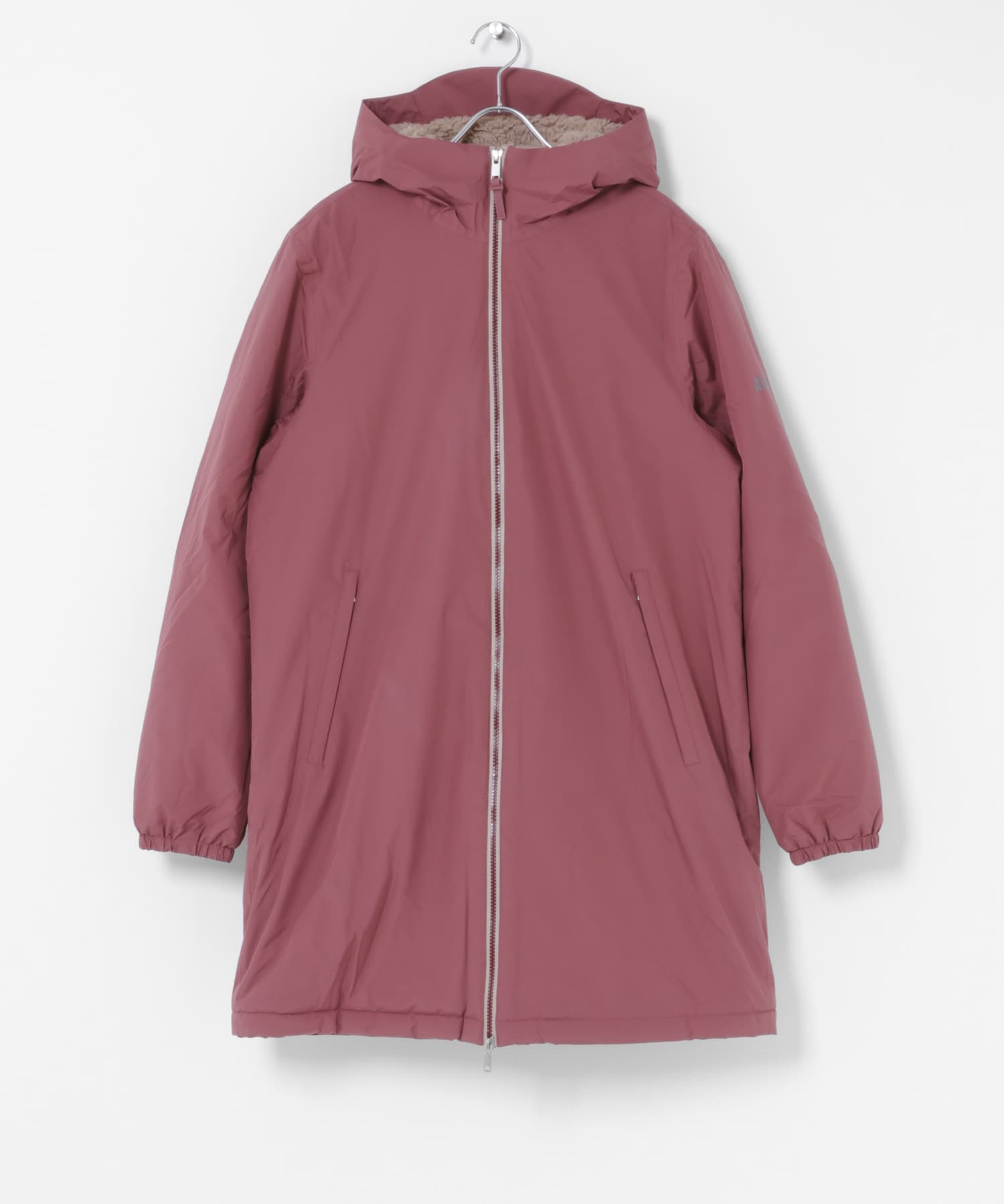 AIGLE　透湿防水 レインパックウォーム ボアロングジャケット