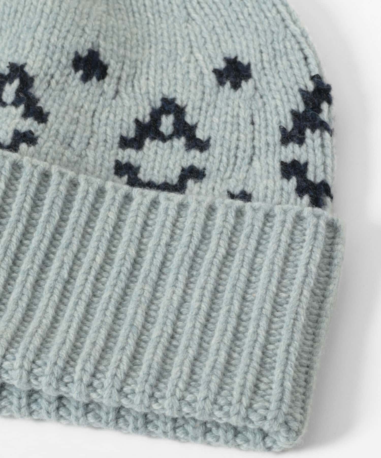 AIGLE EXPERIENCE BY ETUDES STUDIO　スノーフレーク ビーニー M.BLUE one