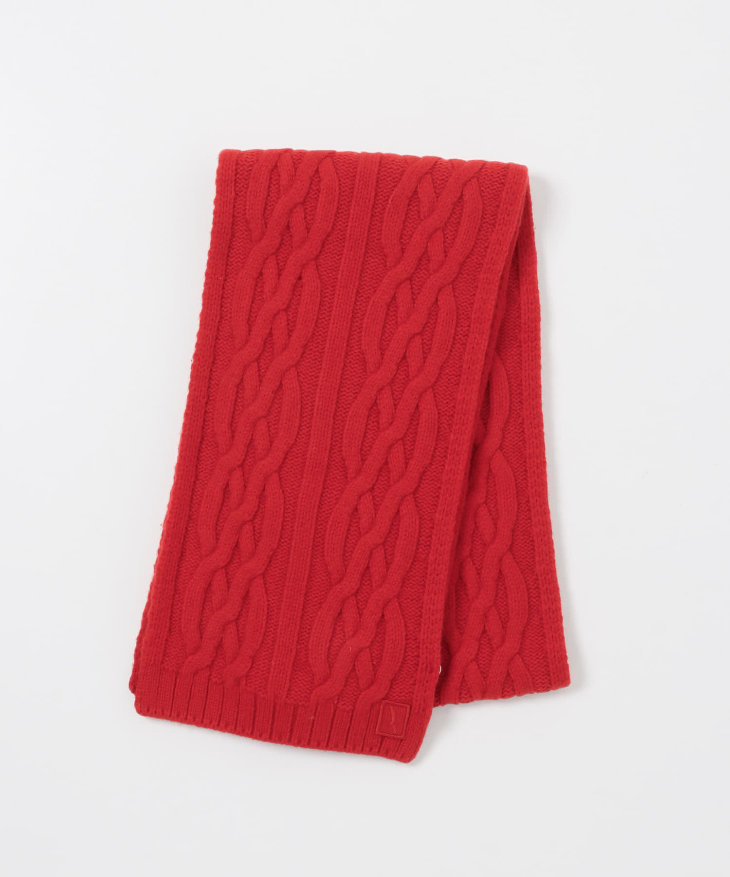 AIGLE　ケーブルニットマフラー